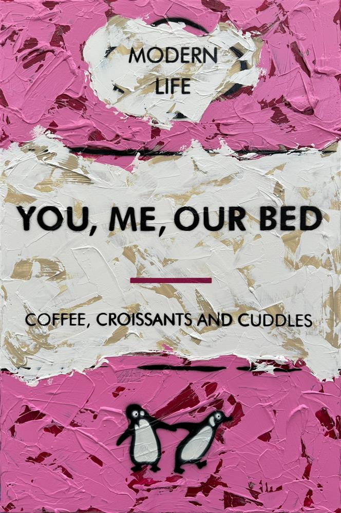 Hue Folk - You, Me, Our Bed - Original British Art - EB London