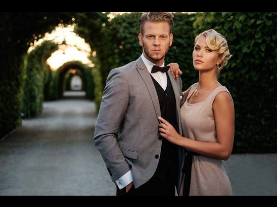 Sterling Silver Art Deco Block Cufflinks - Deakin & Francis