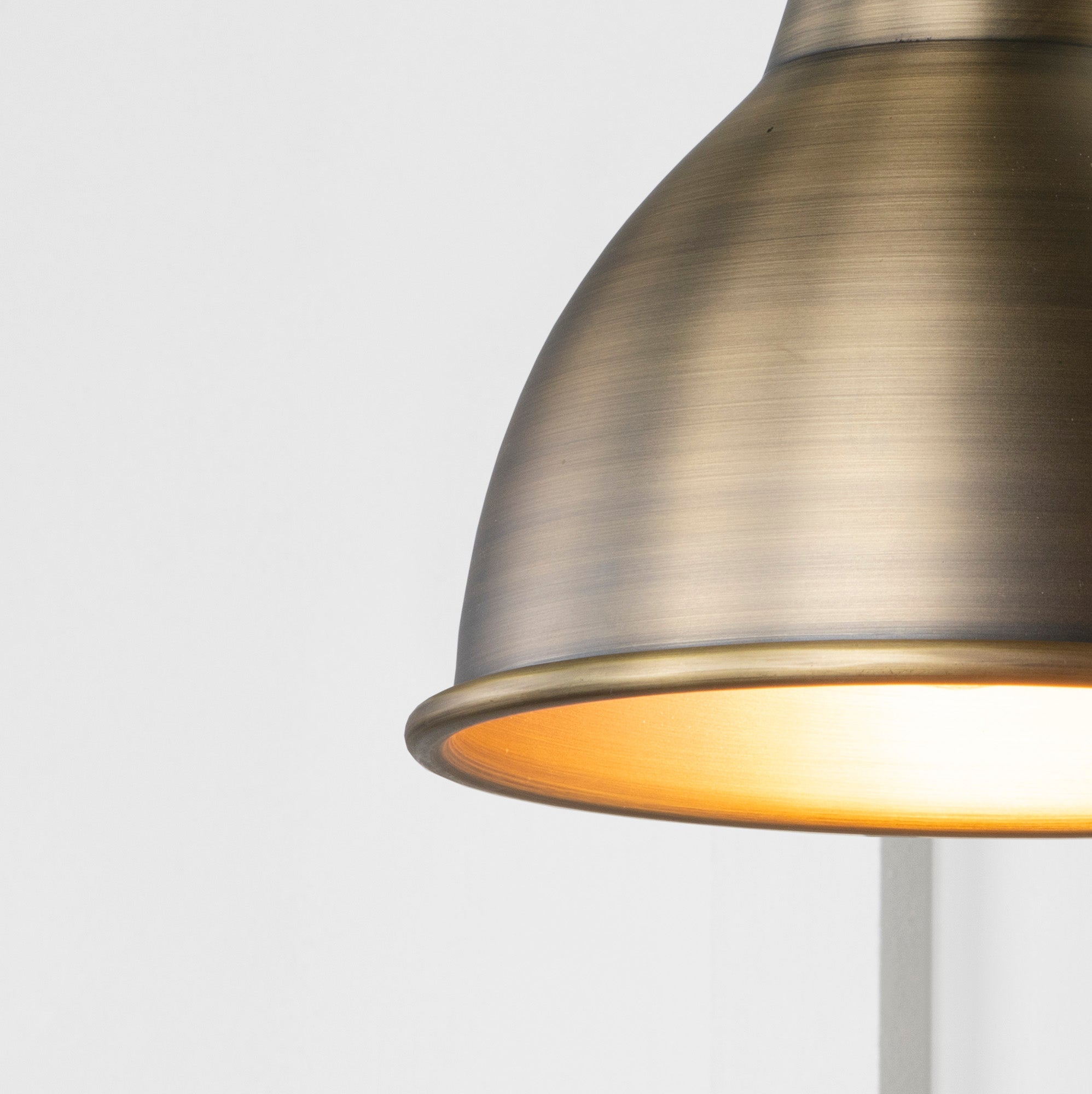 Aged Brass Brindley Wall Light | Aged Brass - From the Anvil - EB London