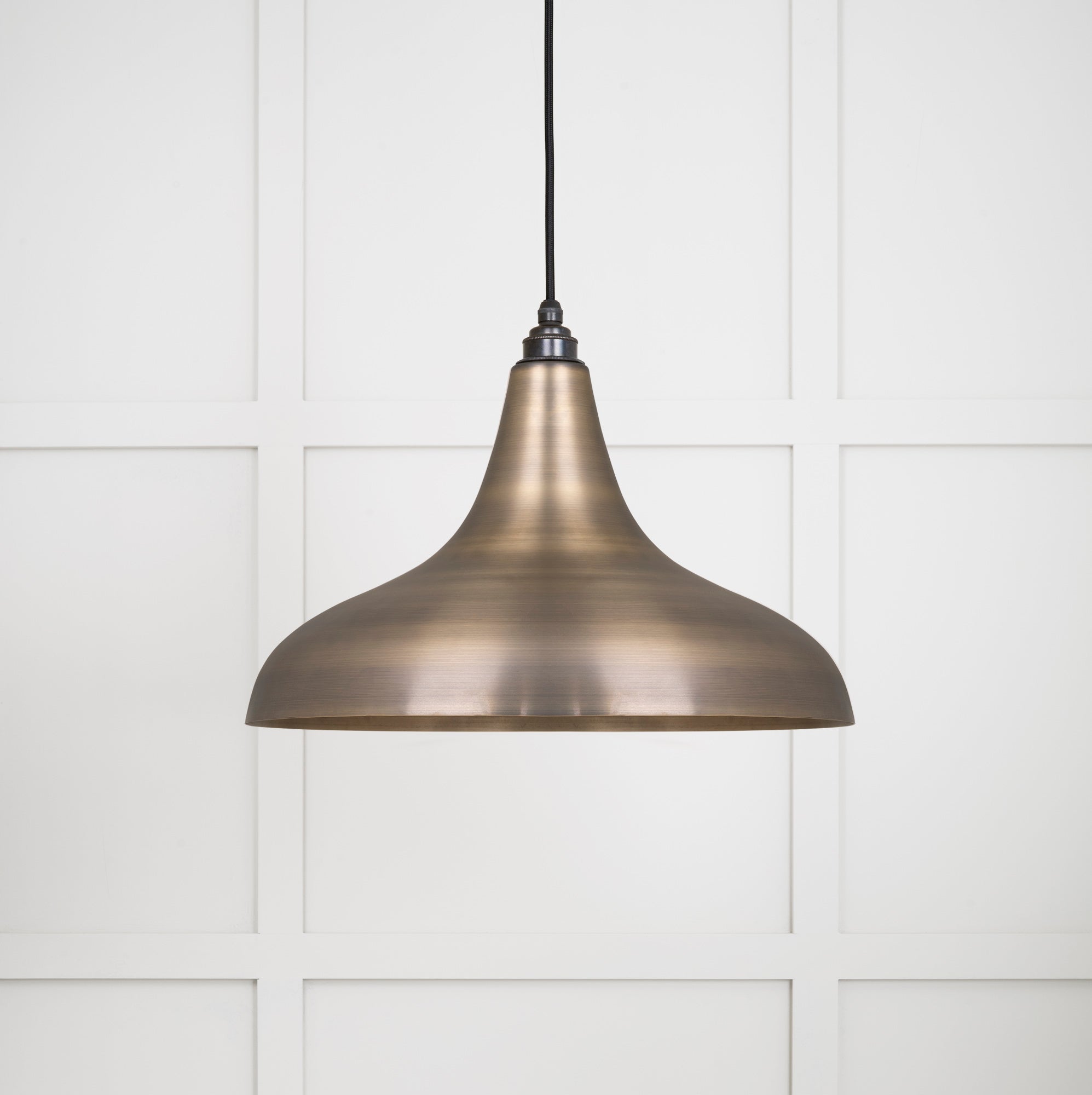 Aged Brass Frankley Pendant | Aged Brass - From The Anvil - EB London