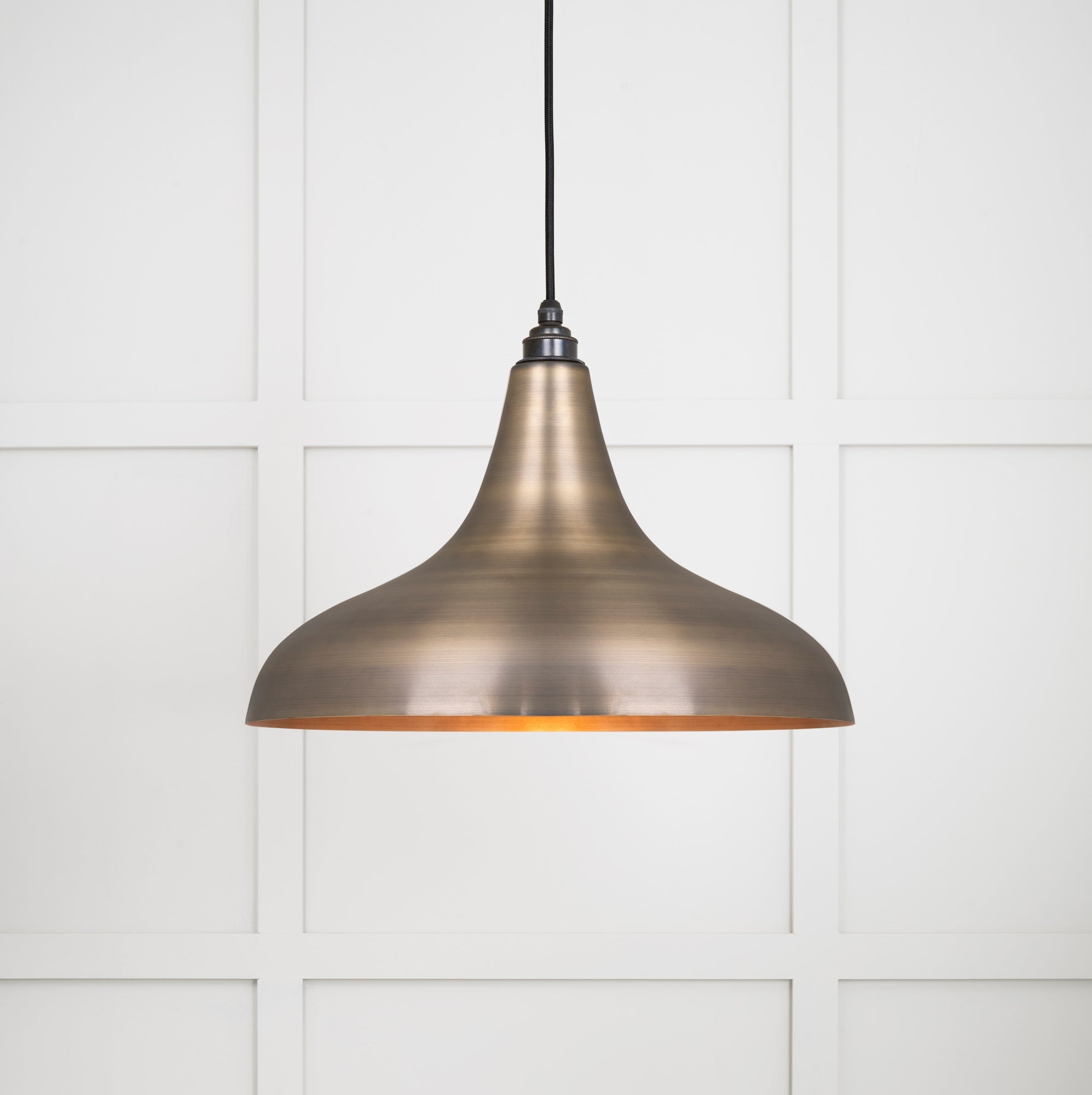 Aged Brass Frankley Pendant | Aged Brass - From The Anvil - EB London