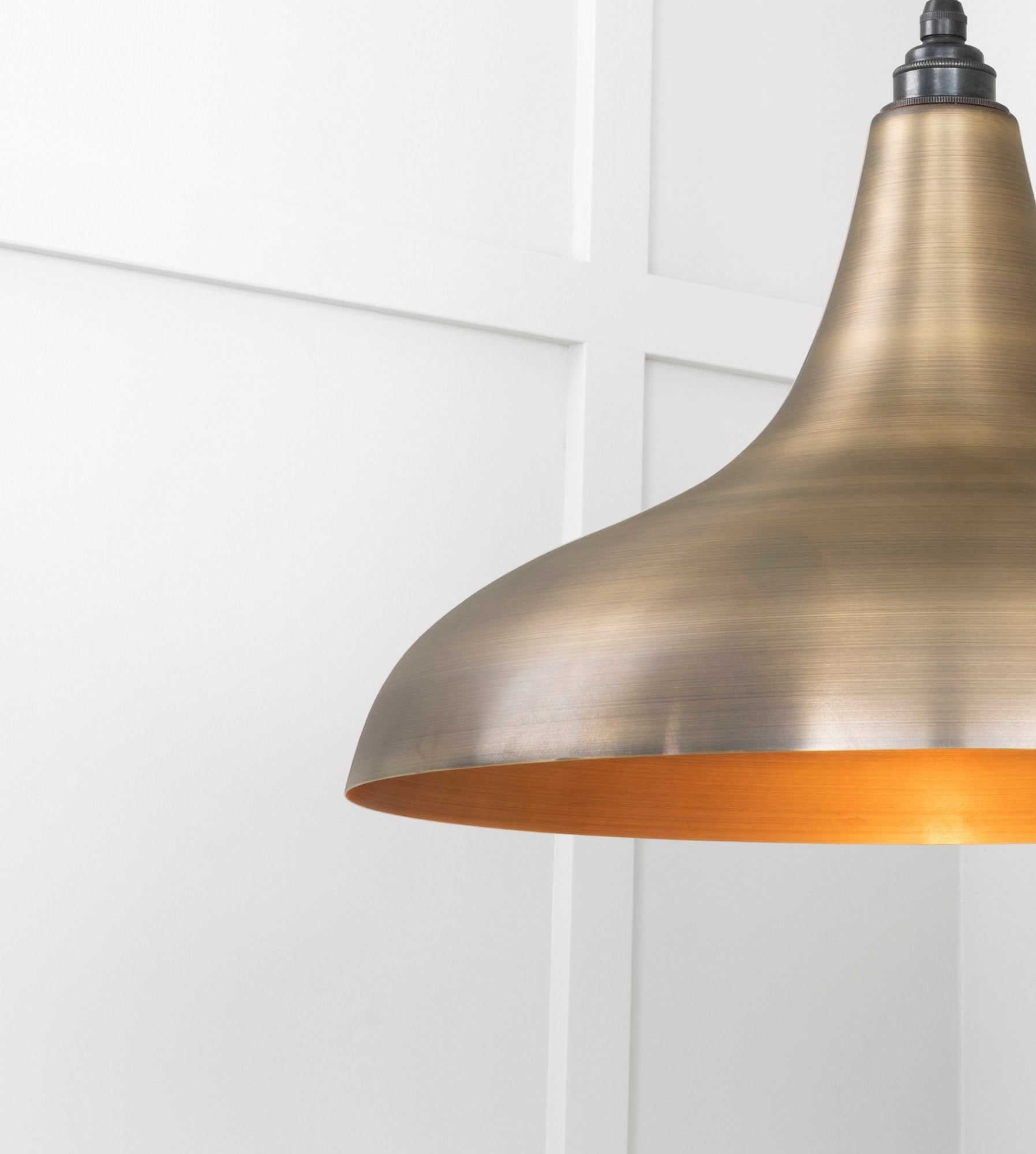 Aged Brass Frankley Pendant | Aged Brass - From The Anvil - EB London
