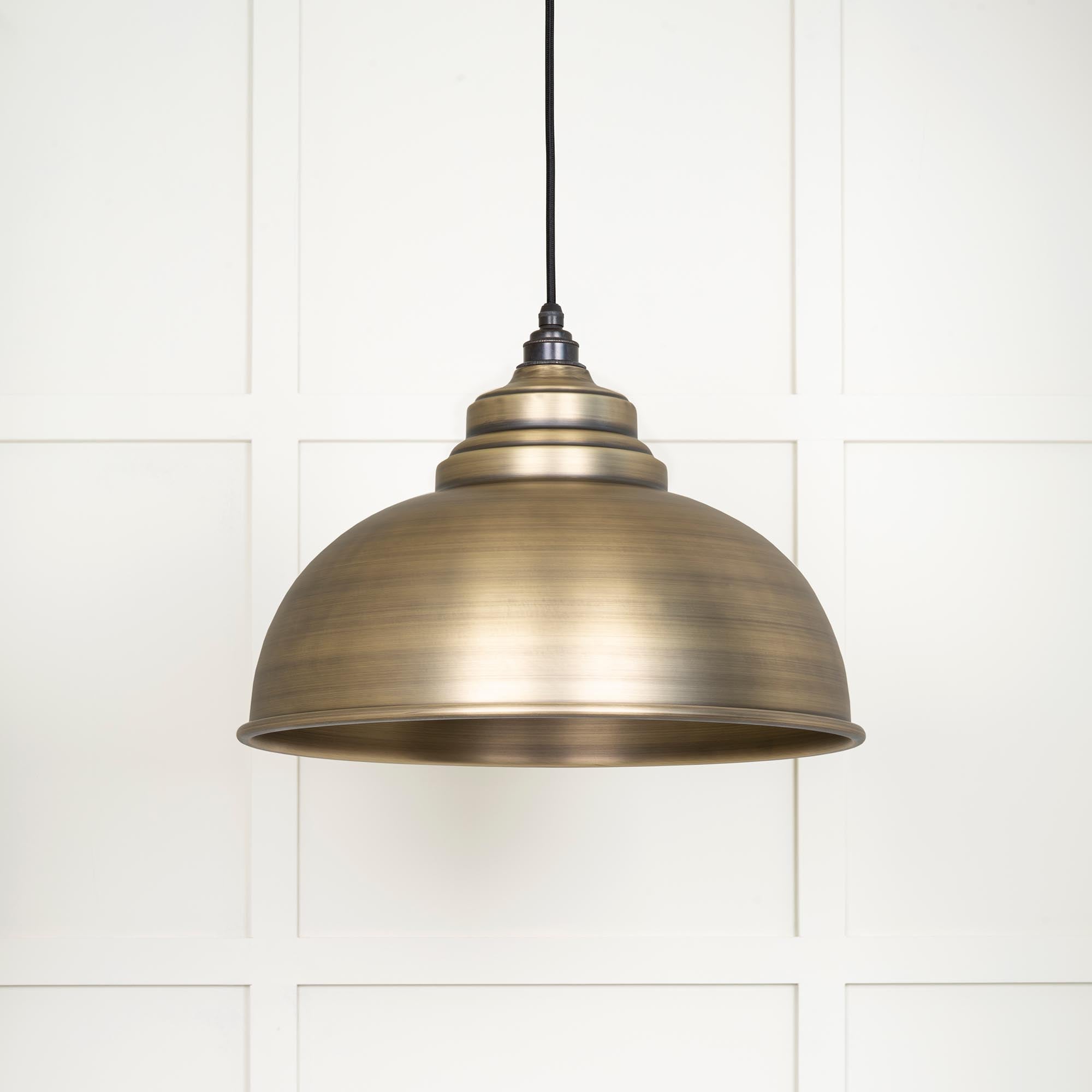 Aged Brass Harborne Pendant | Aged Brass - From The Anvil - EB London