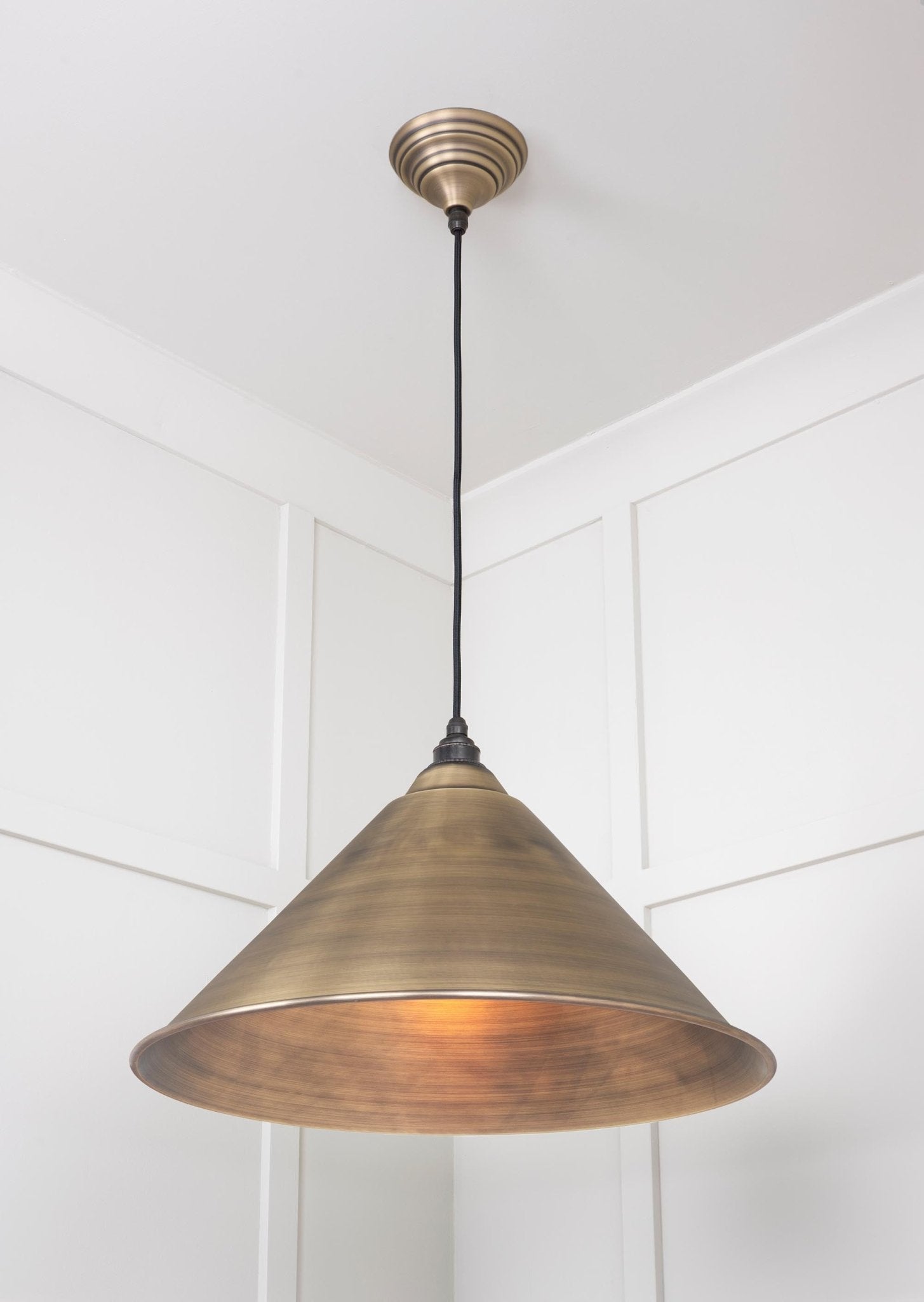 Aged Brass Hockley Pendant | Aged Brass - EB London