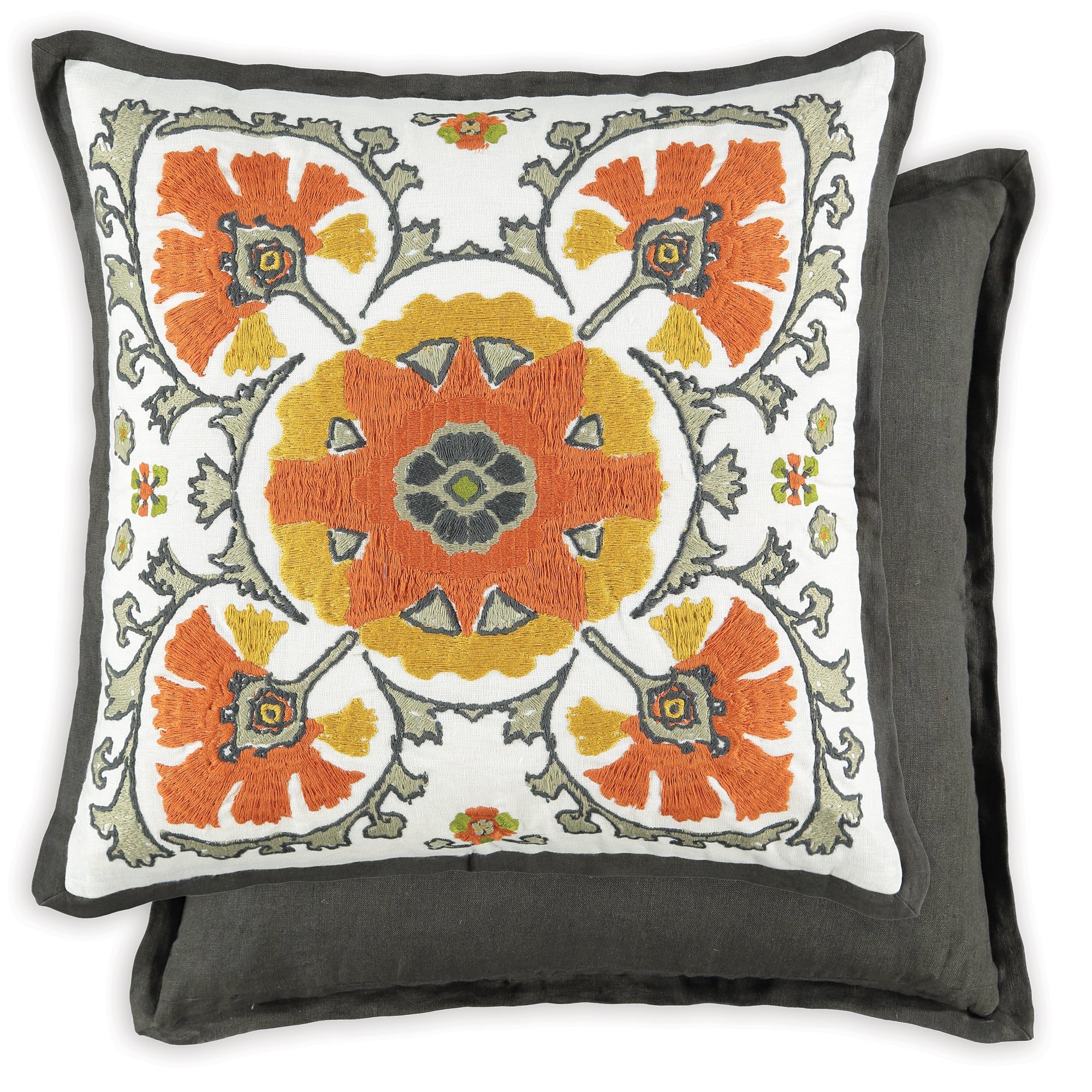 William Yeoward Alexi - Spice 50x50 Cushion luxury cushion - EB London product image 1