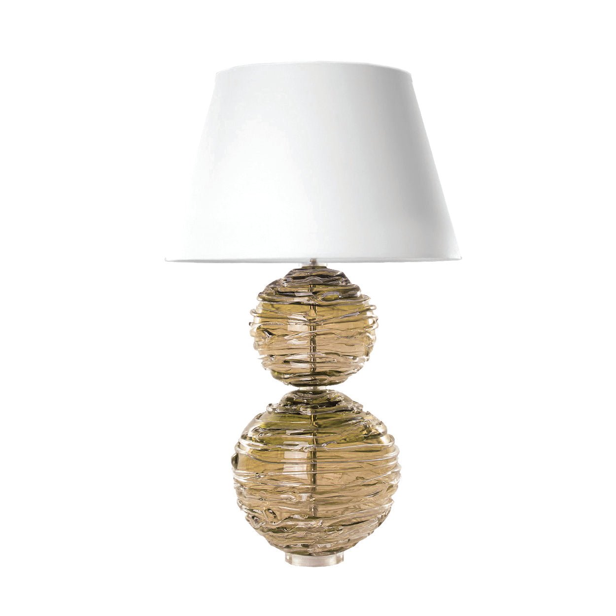 William Yeoward Alfie Table Lamp Amber luxury table lamp - EB London product image 1