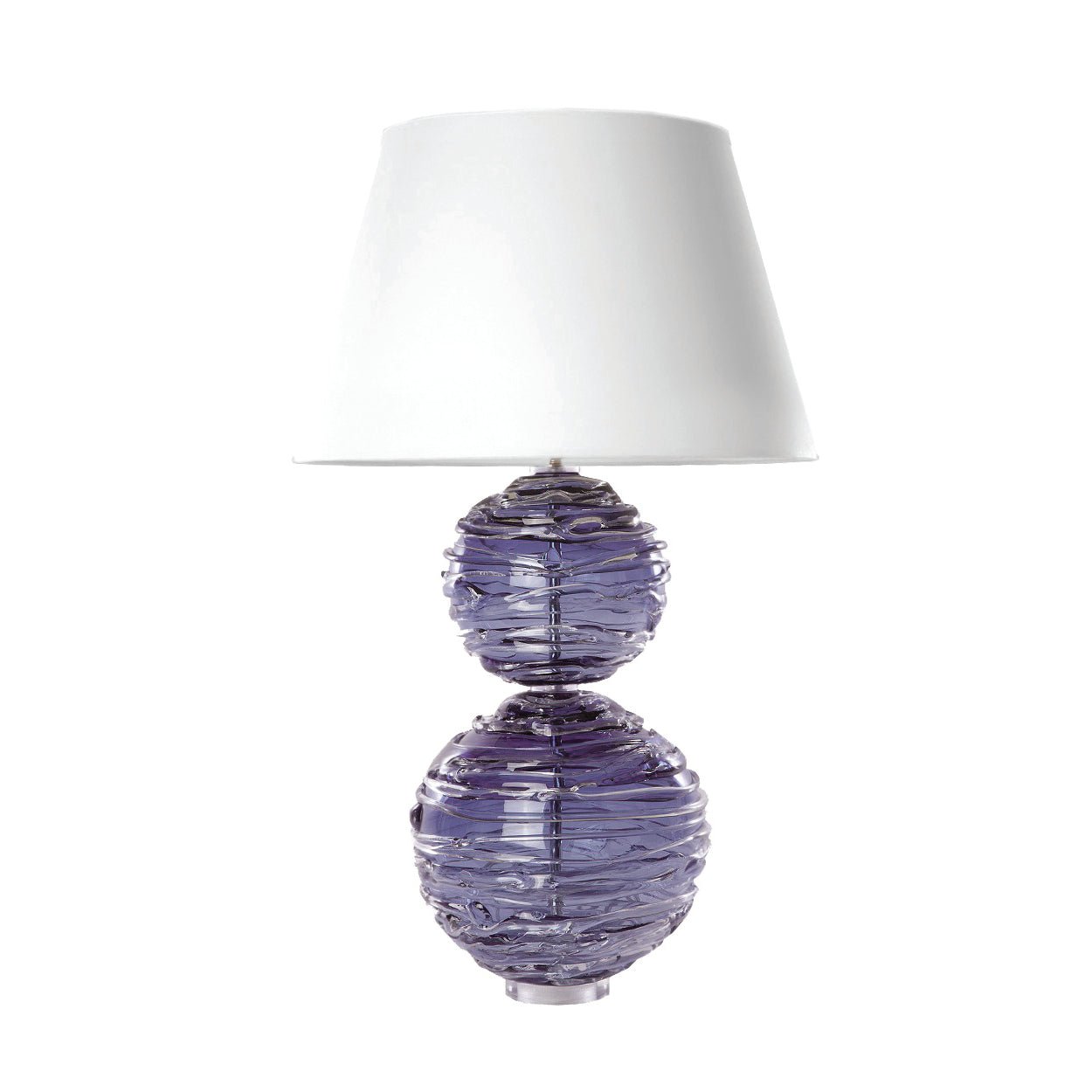 William Yeoward Alfie Table Lamp Amethyst luxury table lamp - EB London product image 1