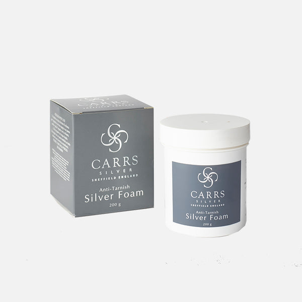 EB London traditional silver foam polish with sponge applicator, 200g