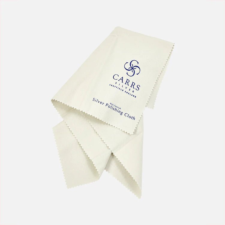 Anti - Tarnish Silver Polishing Cloth - Carrs Silver - EB London