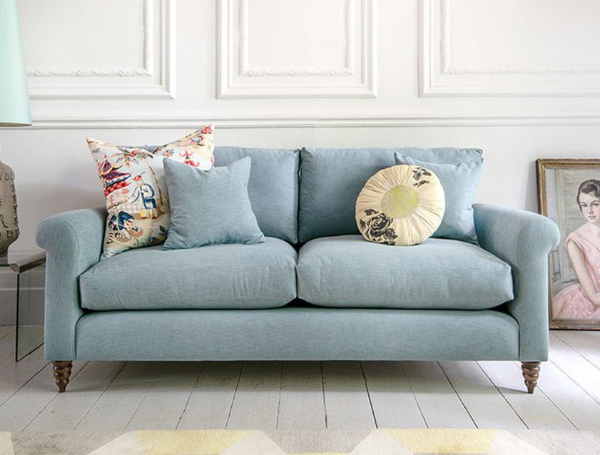 Apuldram Scroll Arm Sofa – Crafted by Sofa & Stuff - EB London