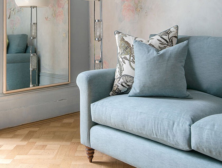 Apuldram Scroll Arm Sofa – Crafted by Sofa & Stuff - EB London