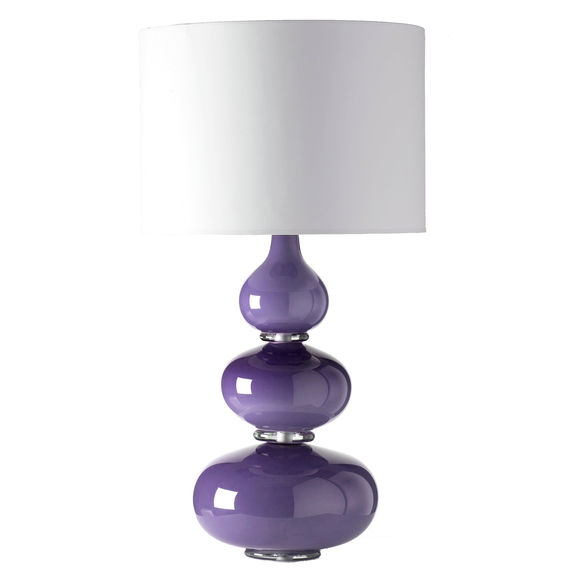 William Yeoward Aragoa Table Lamp Amethyst luxury table lamp - EB London product image 1