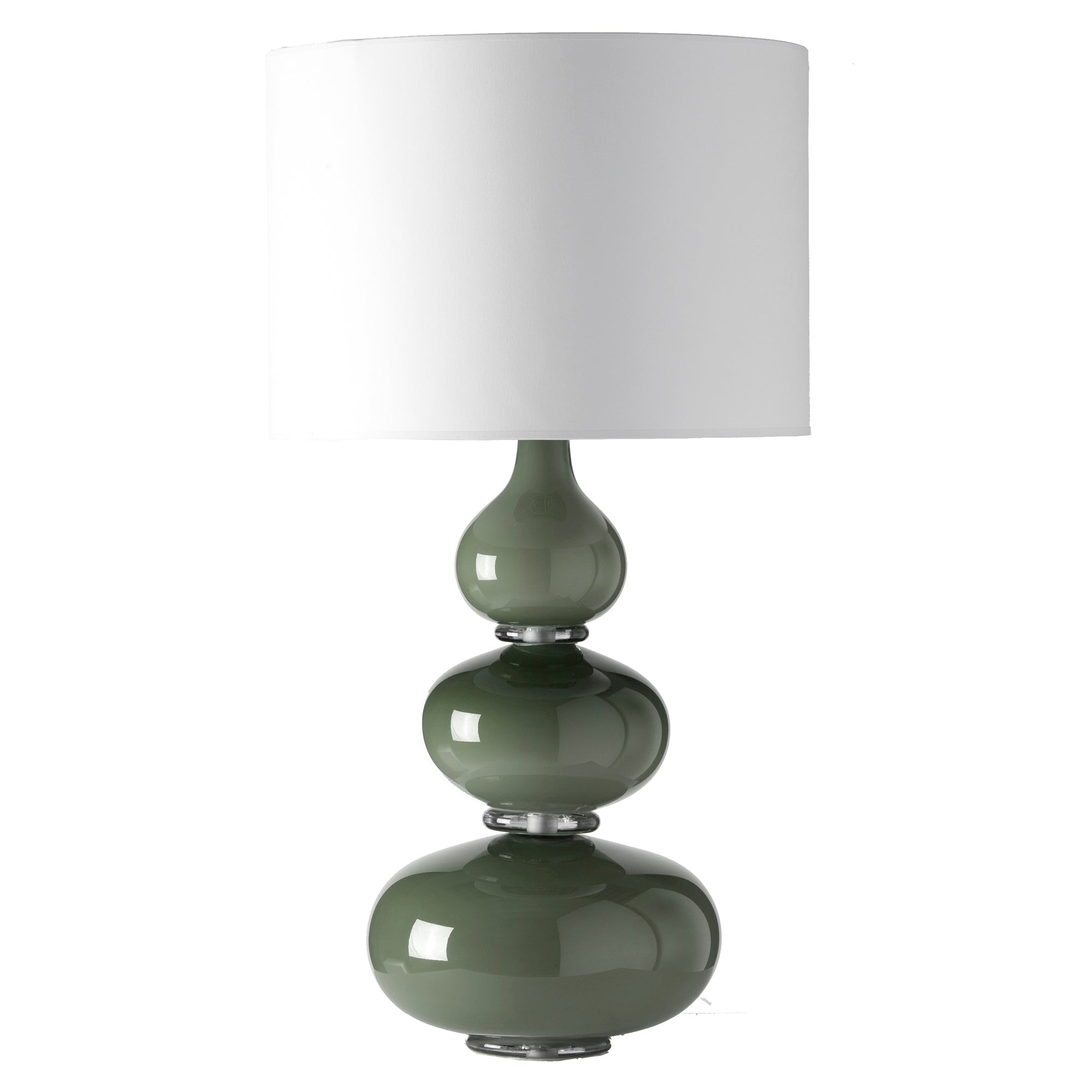 William Yeoward Aragoa Table Lamp Sage luxury table lamp - EB London product image 1
