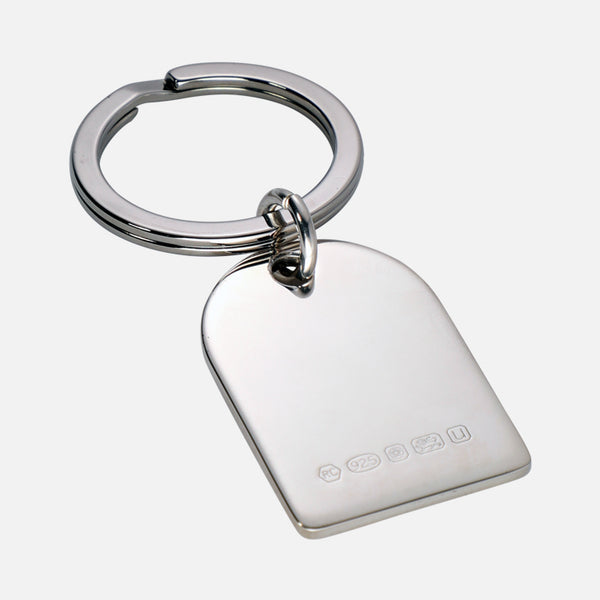 Arch Keyring Sterling Silver - Carrs Silver