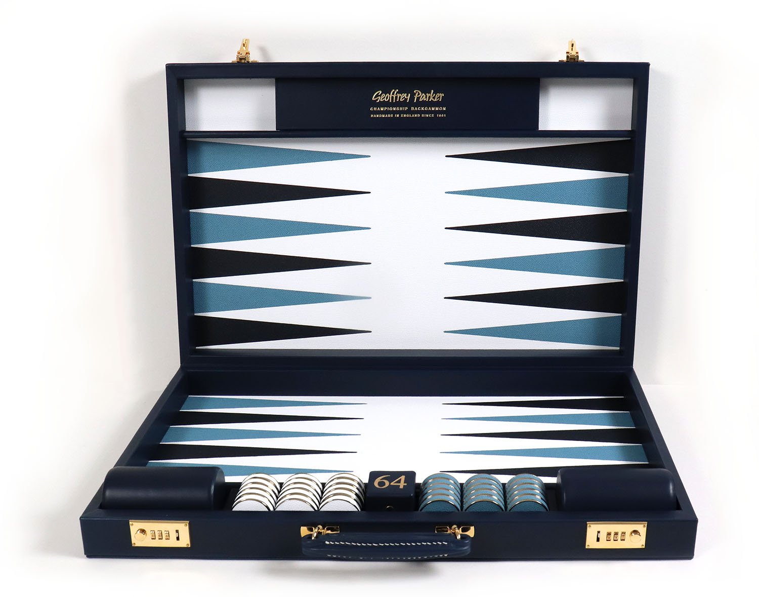 Bridle Luxury Backgammon Set – Geoffrey Parker - EB London