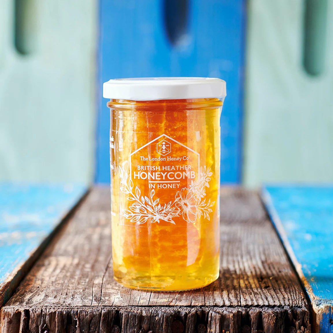 British Honeycomb Chunk in Pure Honey | 350g | London Honey Company (Pack of 6) - EB London
