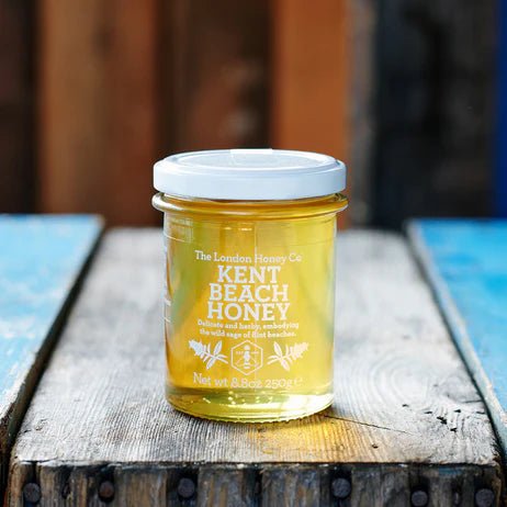 British Kent Honey 250g Glass Jar (Pack of 6) | The Fine Food Forager - EB London