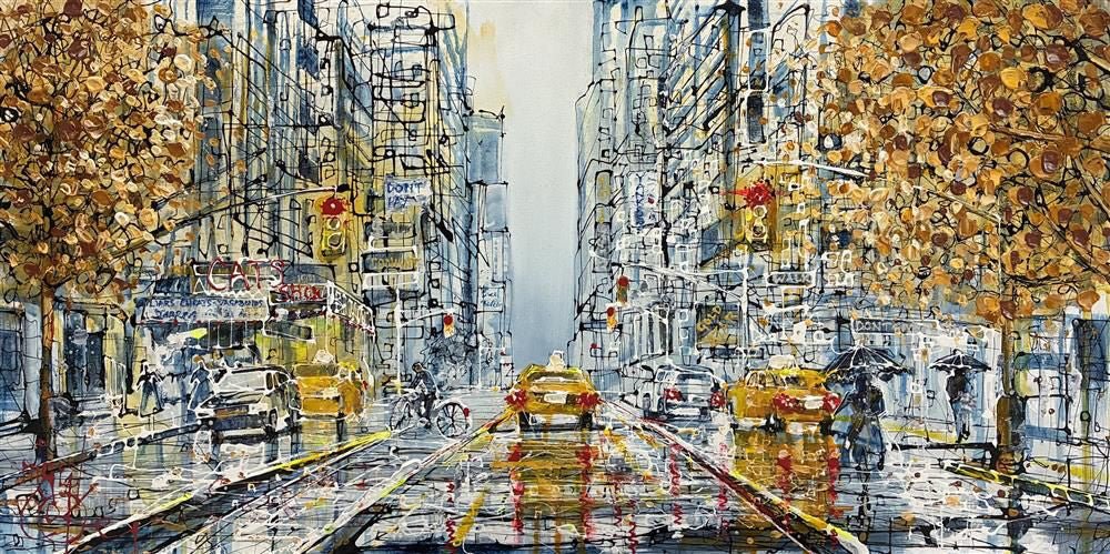 Broadway in Yellow by Nigel Cooke - EB London