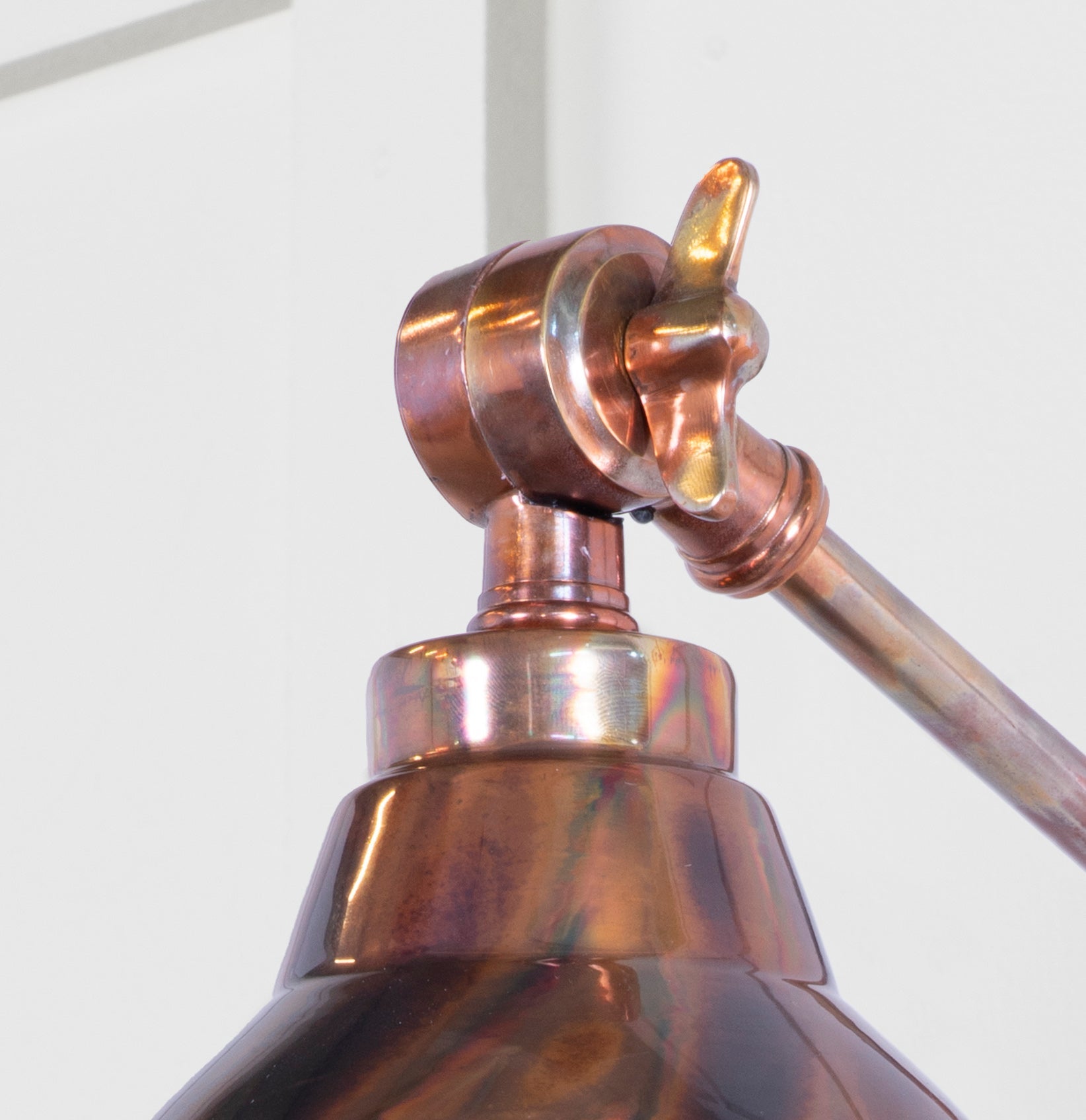 Burnished Brindley Wall Light - From the Anvil - EB London