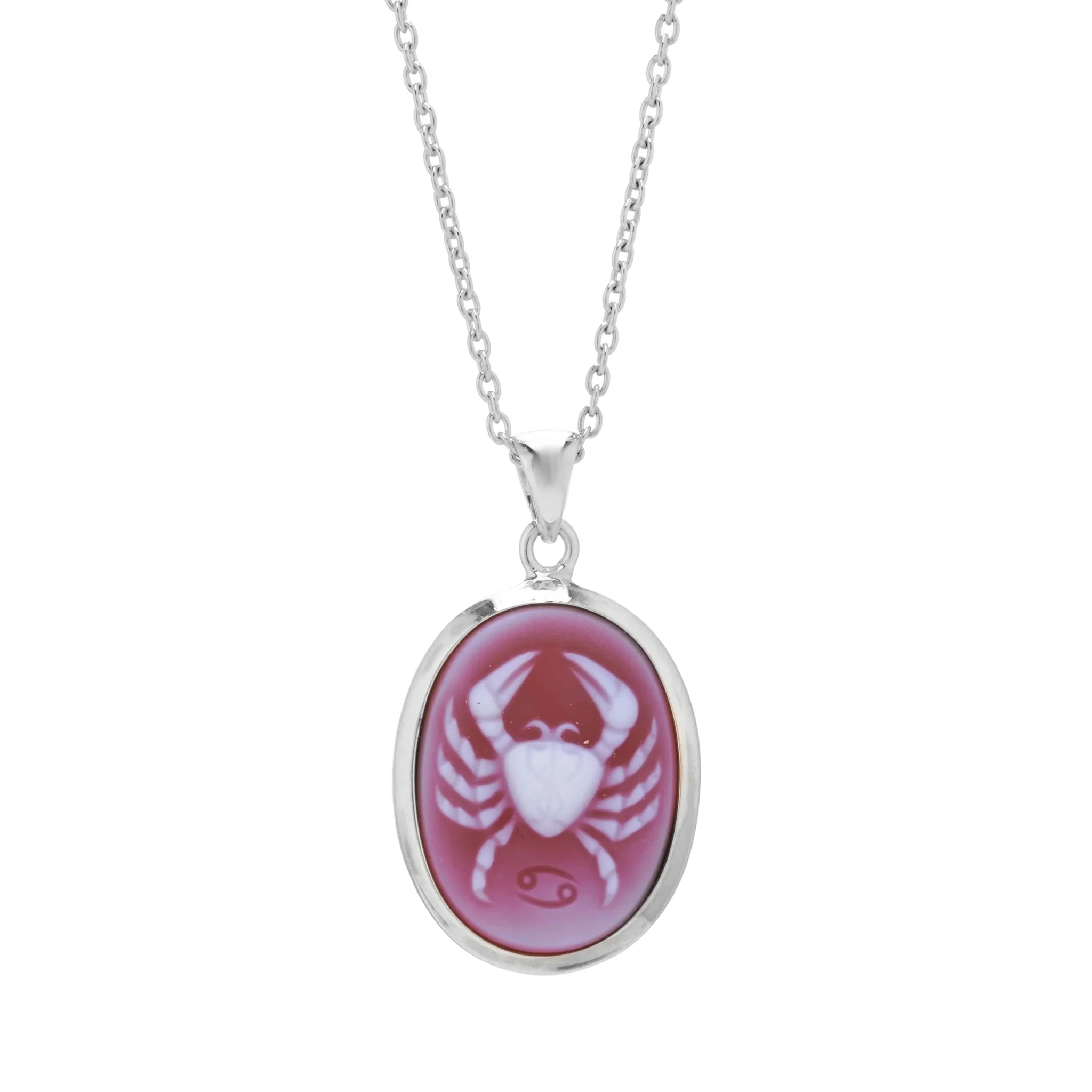 Cancer Sardonyx Cameo Pendant - Deakin & Francis - EB London