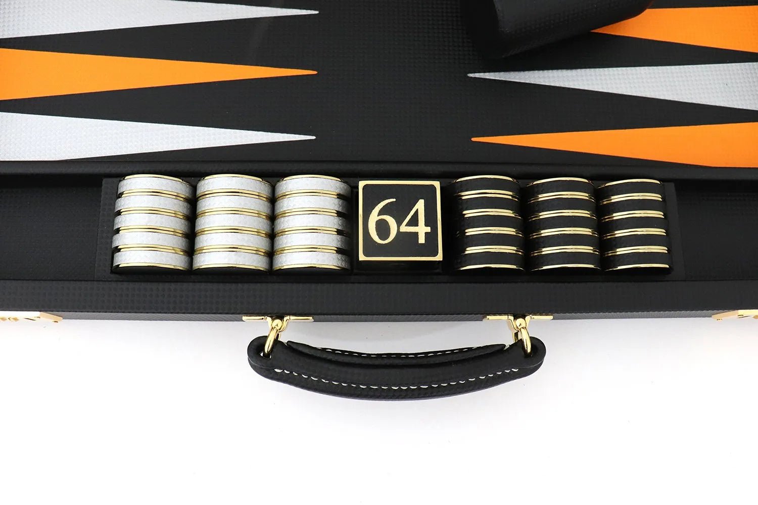 Carbon Fibre Backgammon Board - Geoffery Parker - EB London