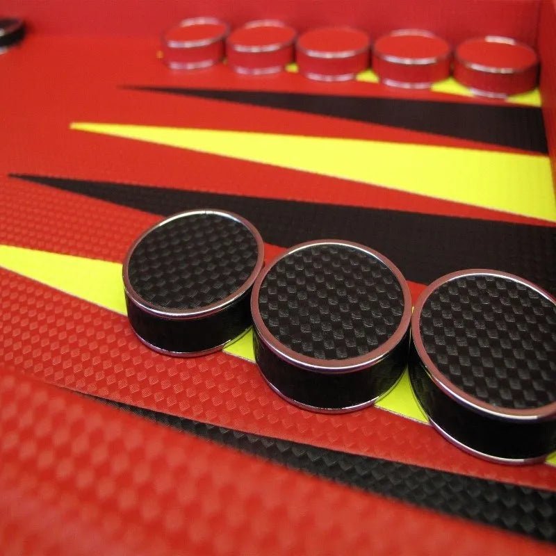 Carbon Fibre Backgammon Board - Geoffery Parker - EB London