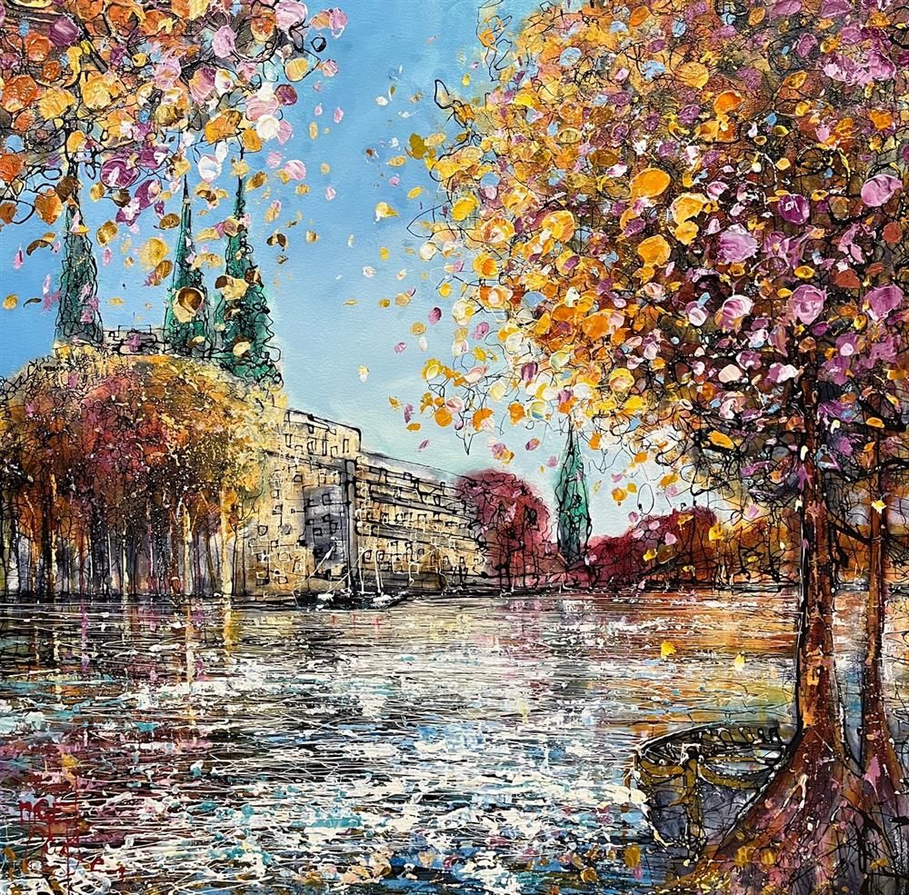 City Waters - Deluxe Canvas by Nigel Cooke - EB London