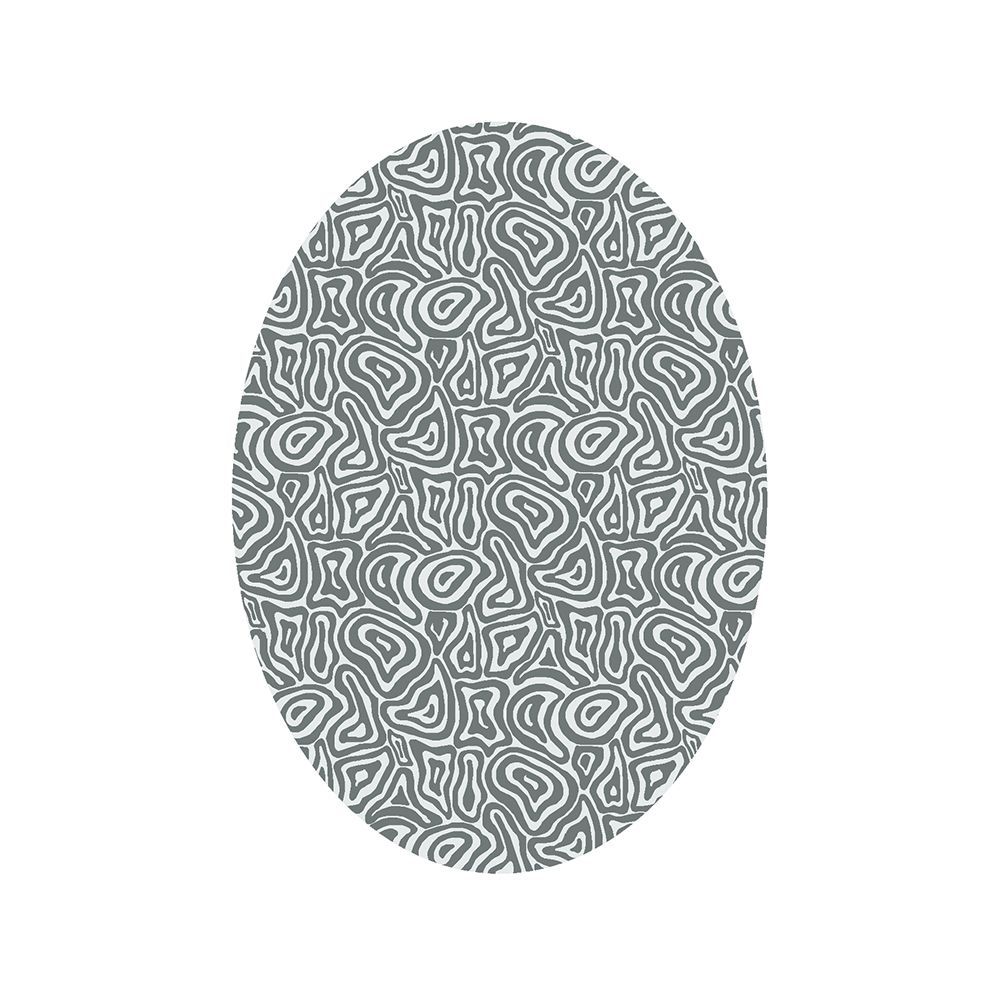 William Yeoward Coralia - Silver 250x350 Oval Rug luxury rug - EB London product image 1
