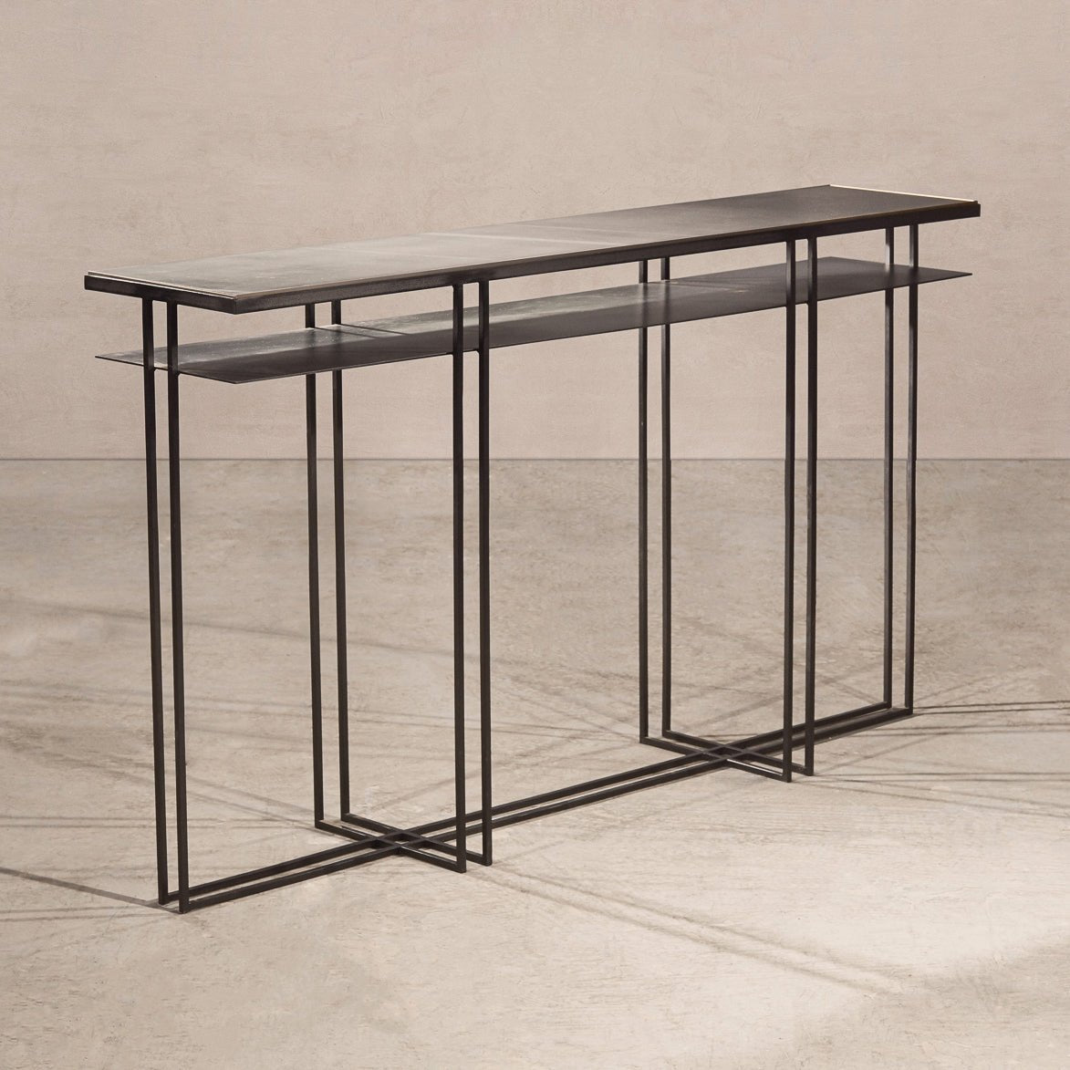 Cross Binate Console Table by Novocastrian - EB London