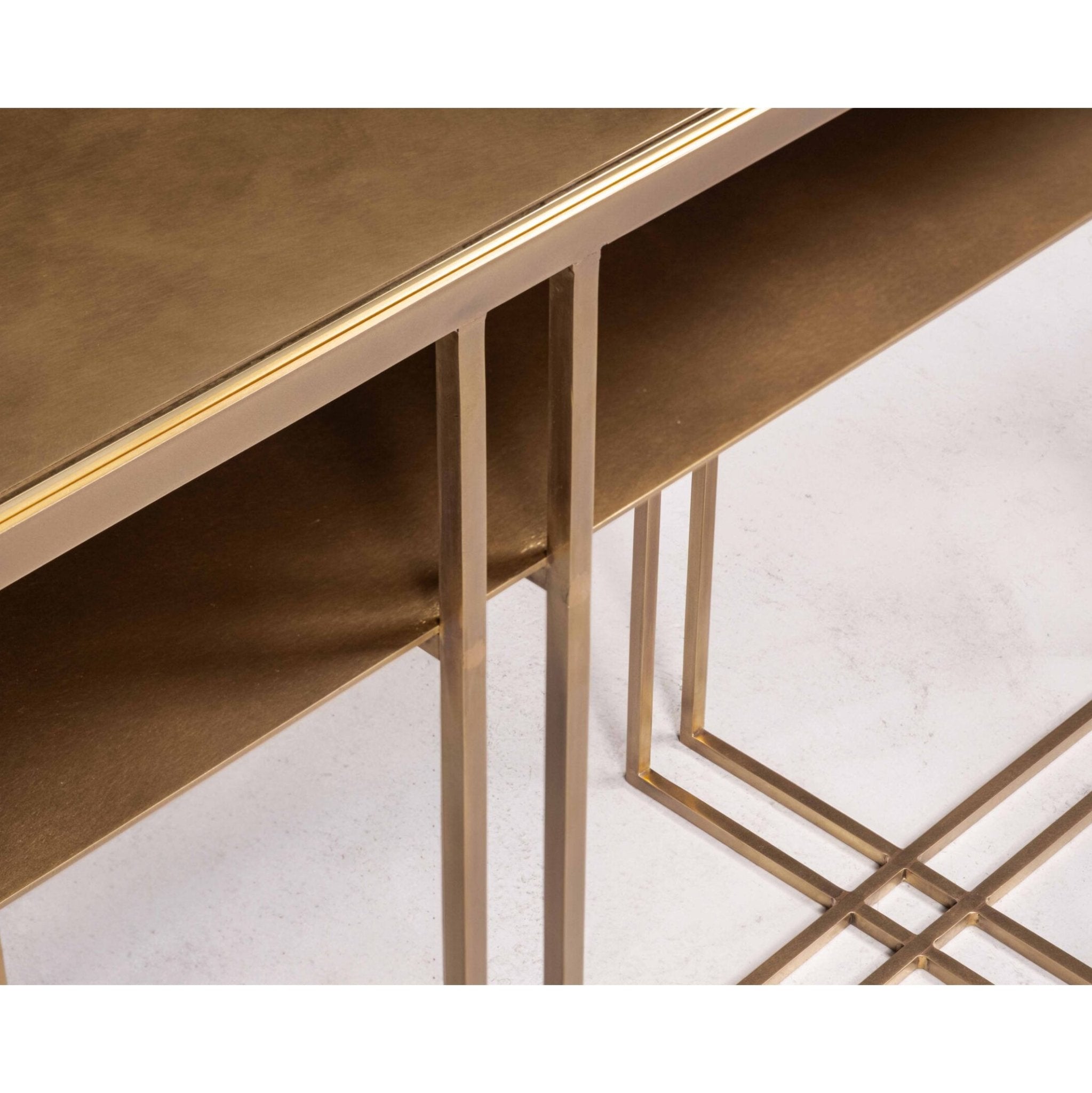 Cross Binate Console Table by Novocastrian - EB London