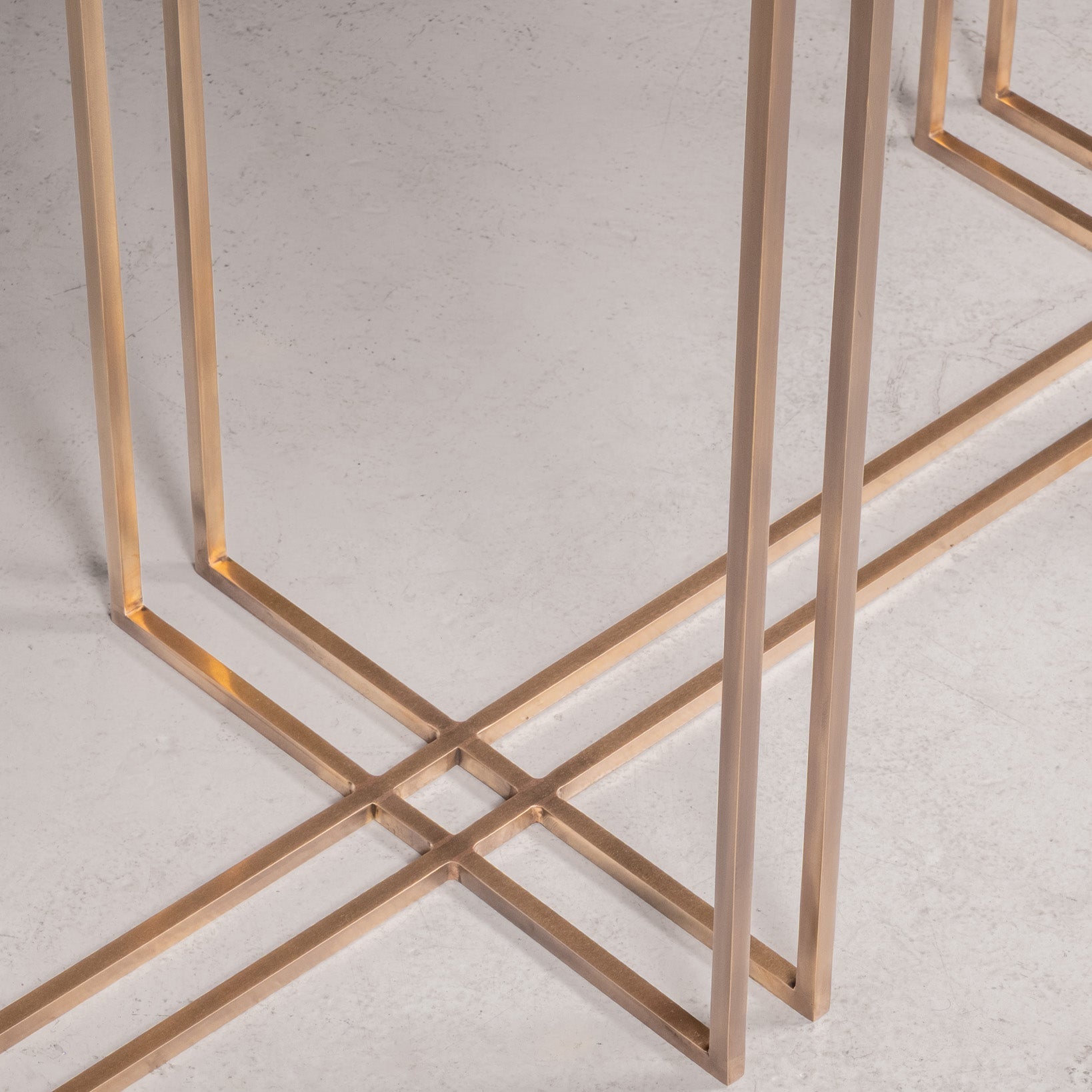 Cross Binate Console Table by Novocastrian - EB London