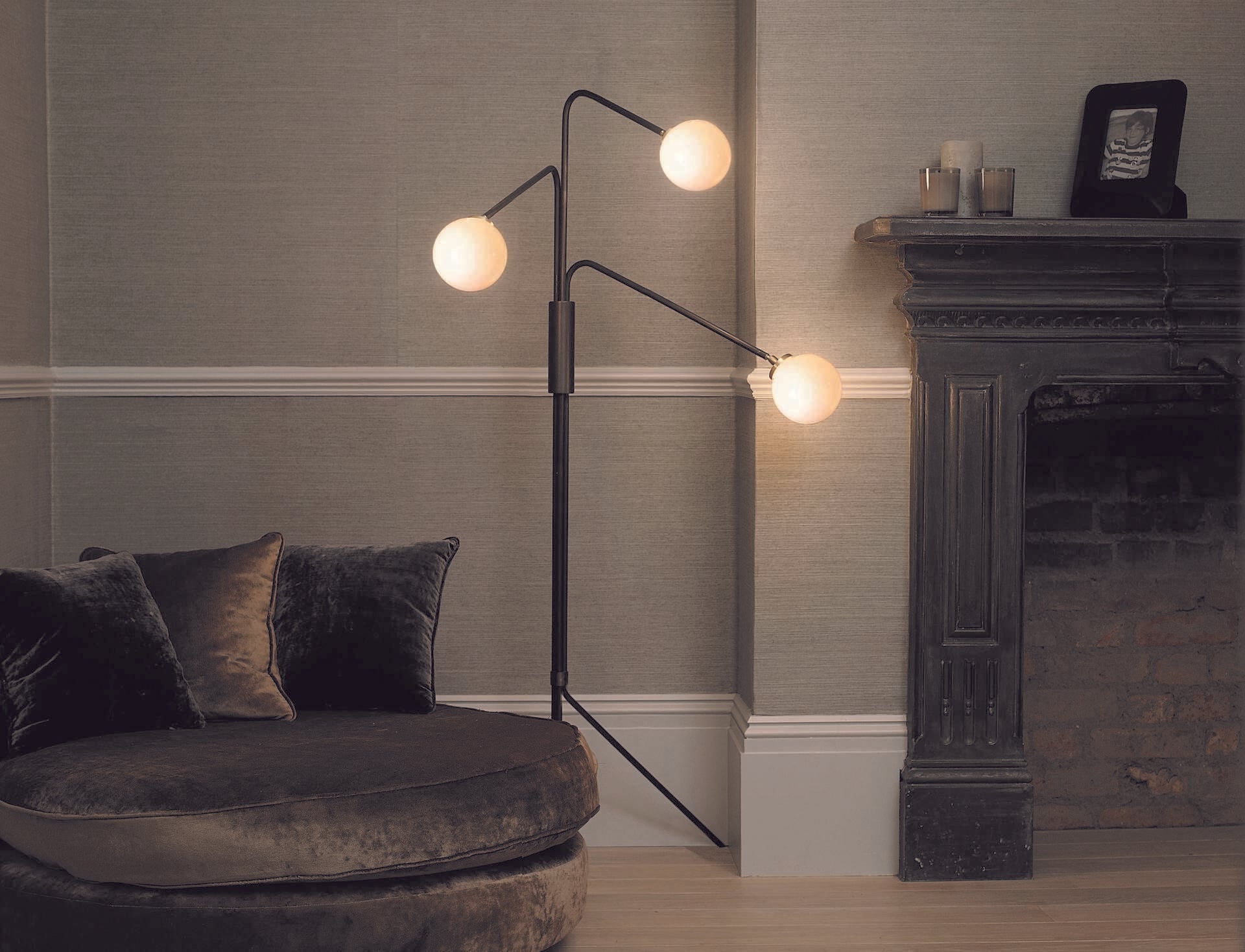 CTO Lighting - Array Opal Floor Light | Quickship - EB London