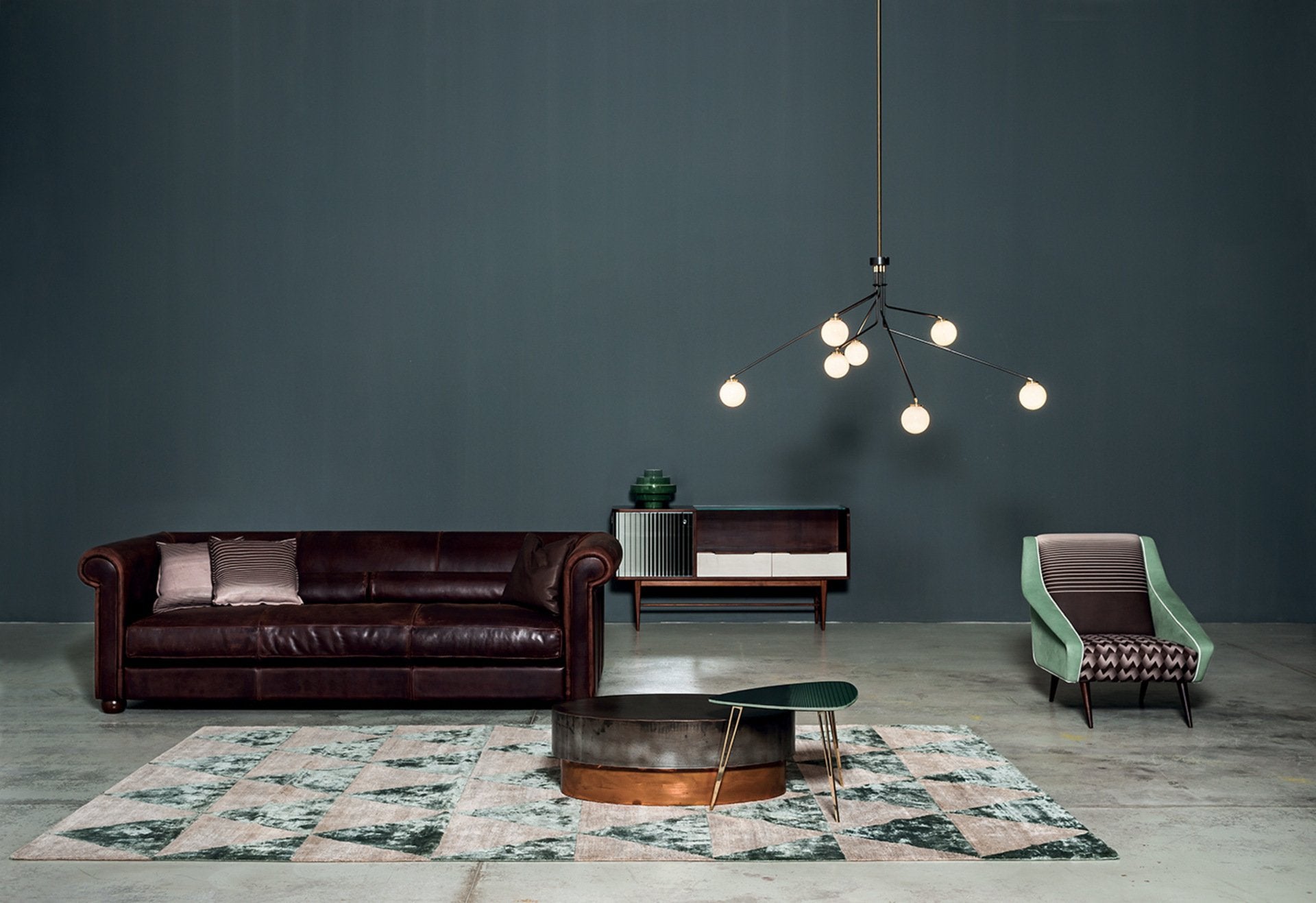 CTO Lighting - Array Opal Pendant Light - EB London