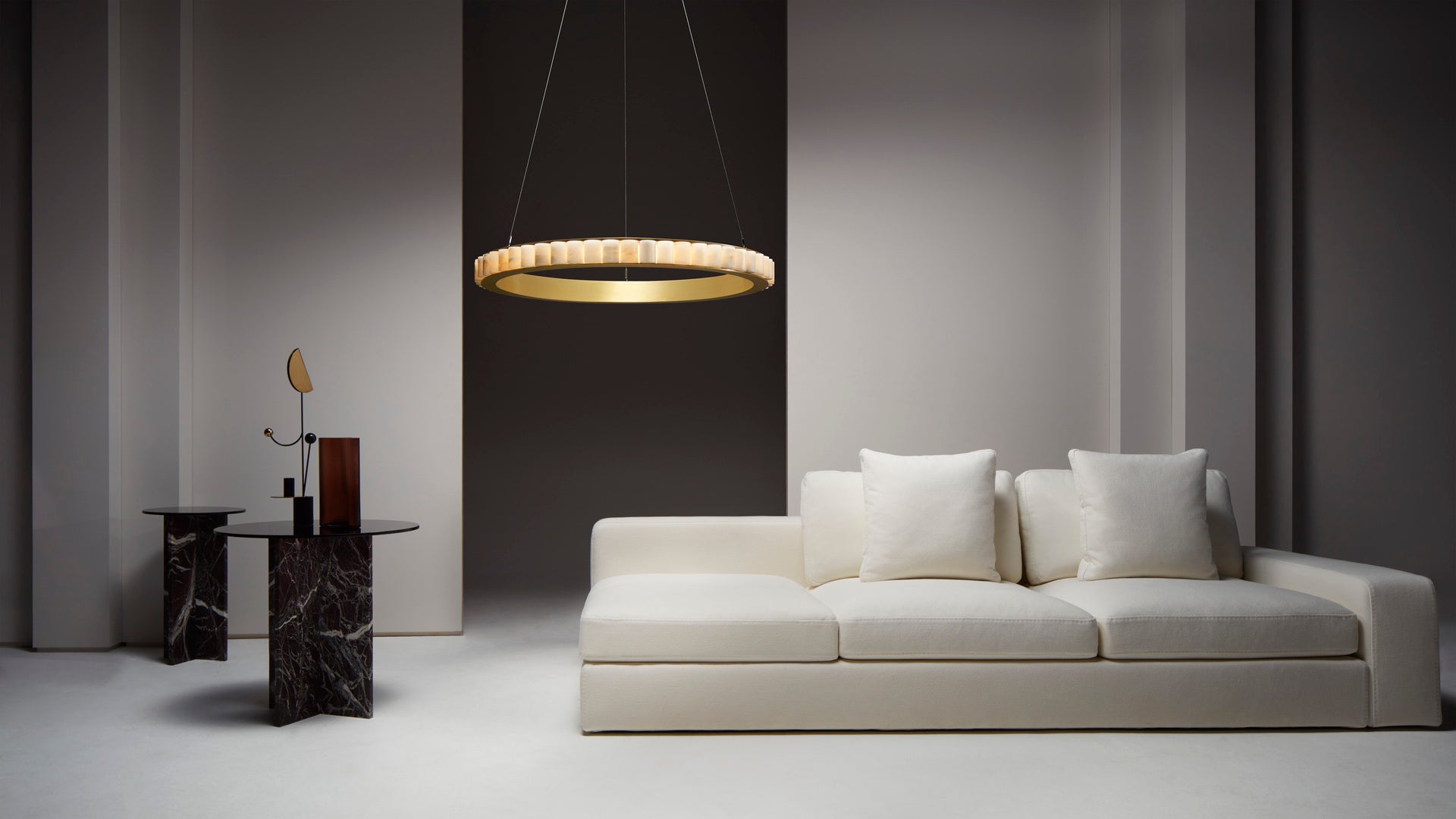 CTO Lighting - Avalon Chandelier Ceiling Rose - EB London