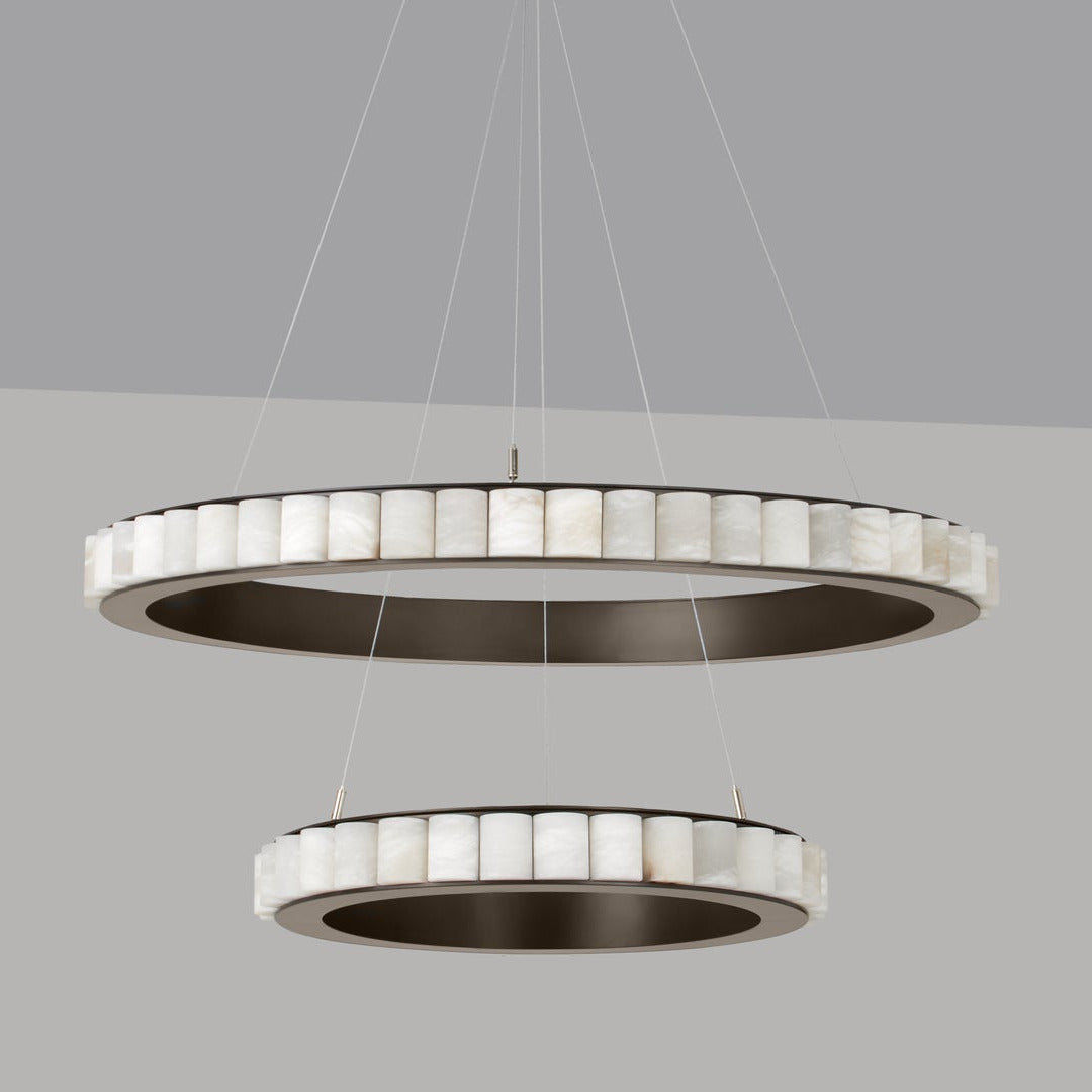 CTO Lighting - Avalon Halo Chandelier - EB London