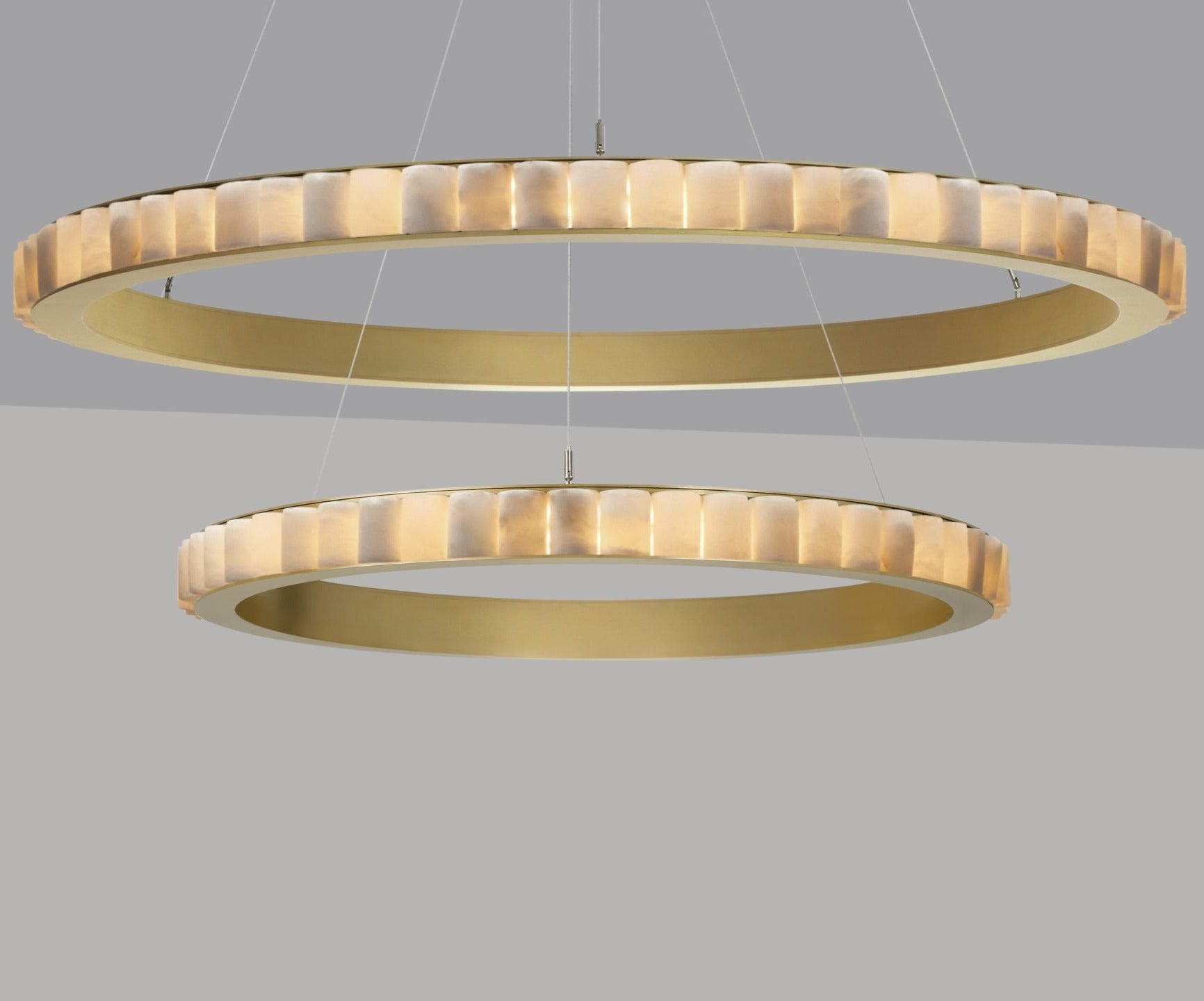 CTO Lighting - Avalon Halo Chandelier (Ceiling Rose) - EB London