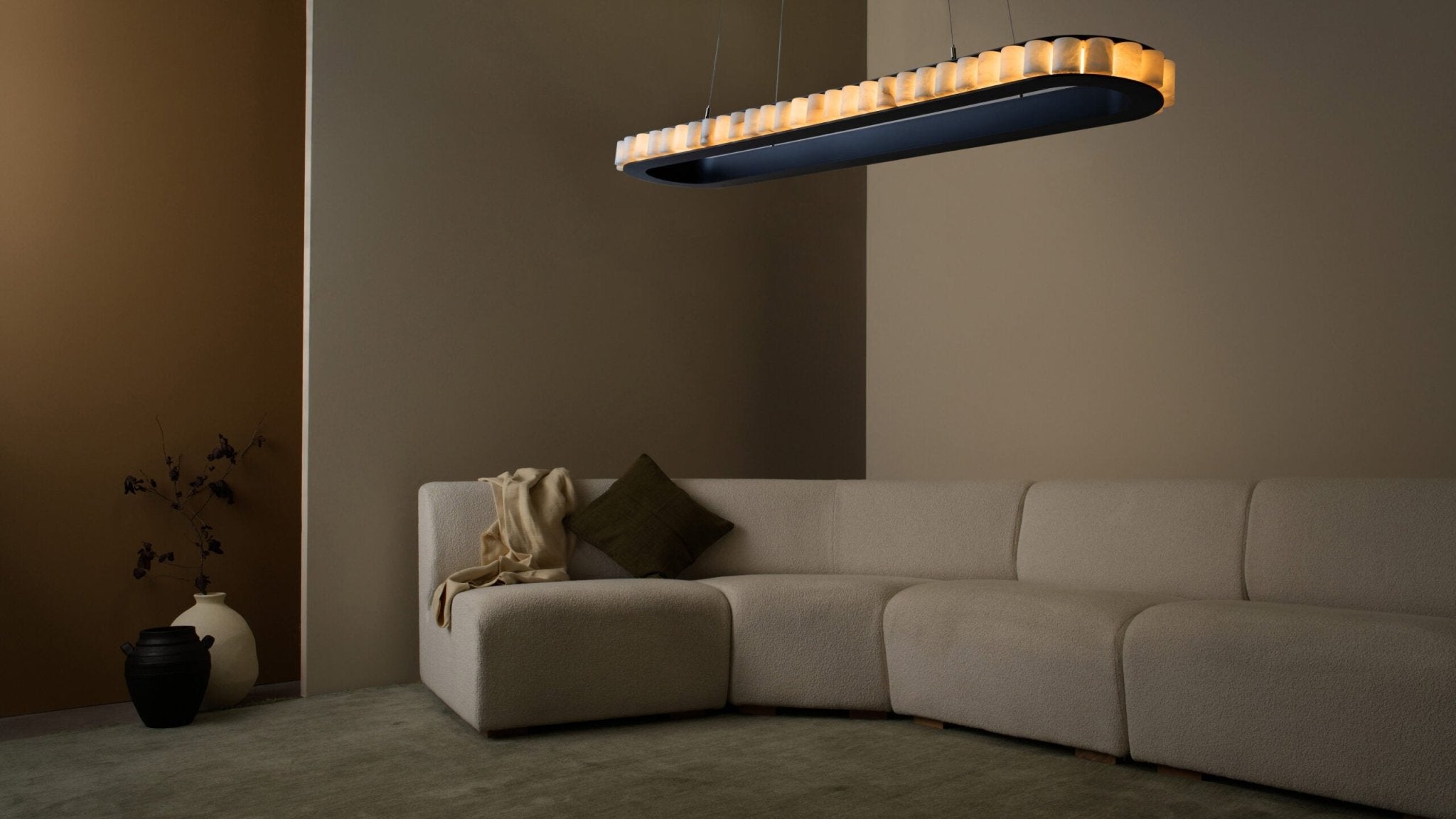 CTO Lighting - Avalon Oval Ceiling Rose Light - EB London