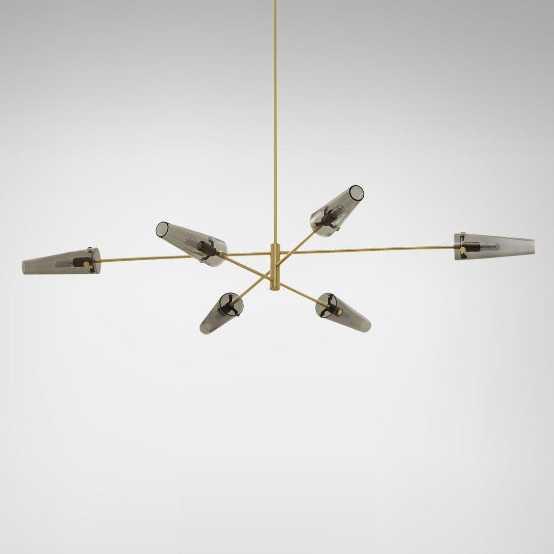CTO Lighting - Axis Pendant Light - Satin Brass and Bronze – EB London