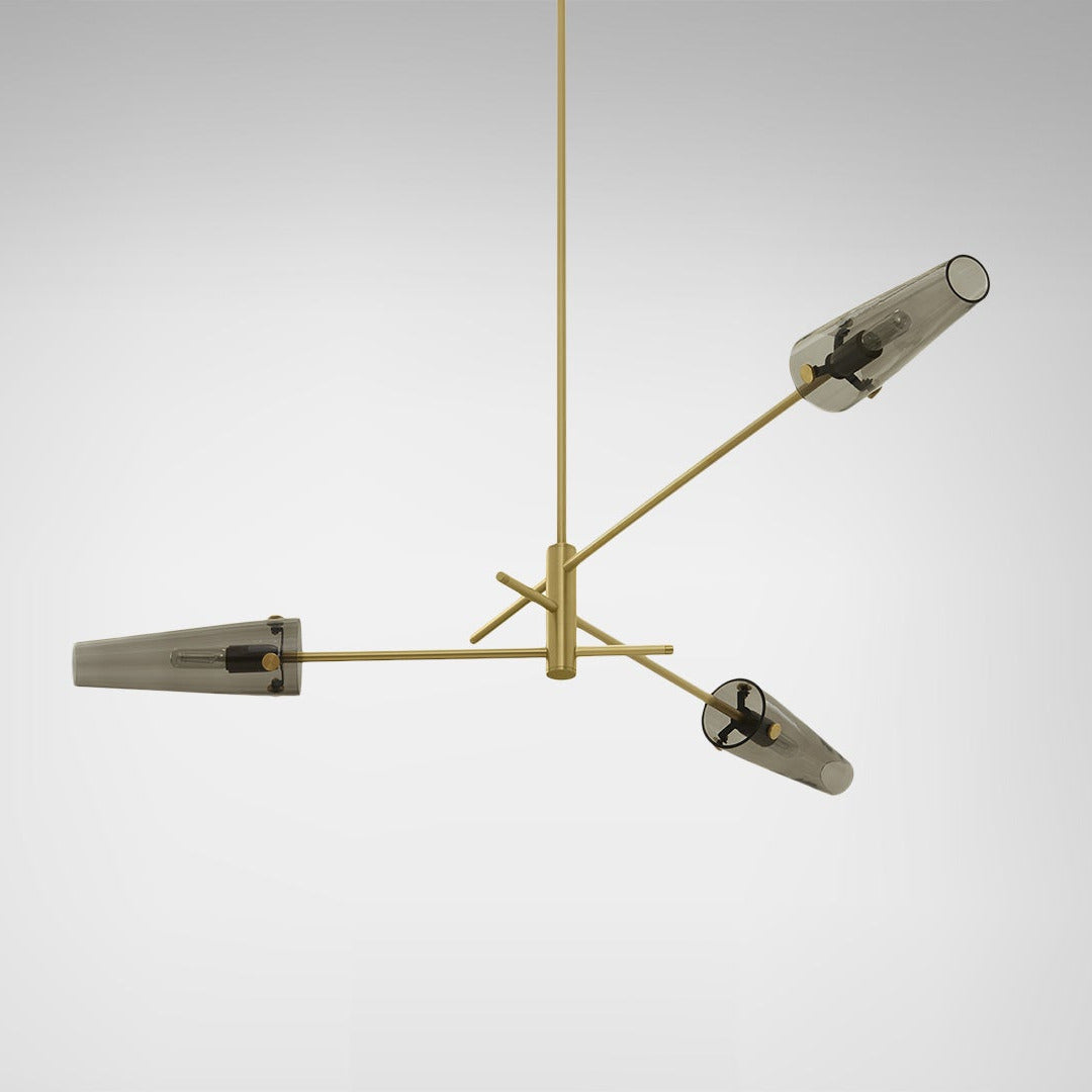 CTO Lighting - Axis Pendant Light - Satin Brass and Bronze – EB London