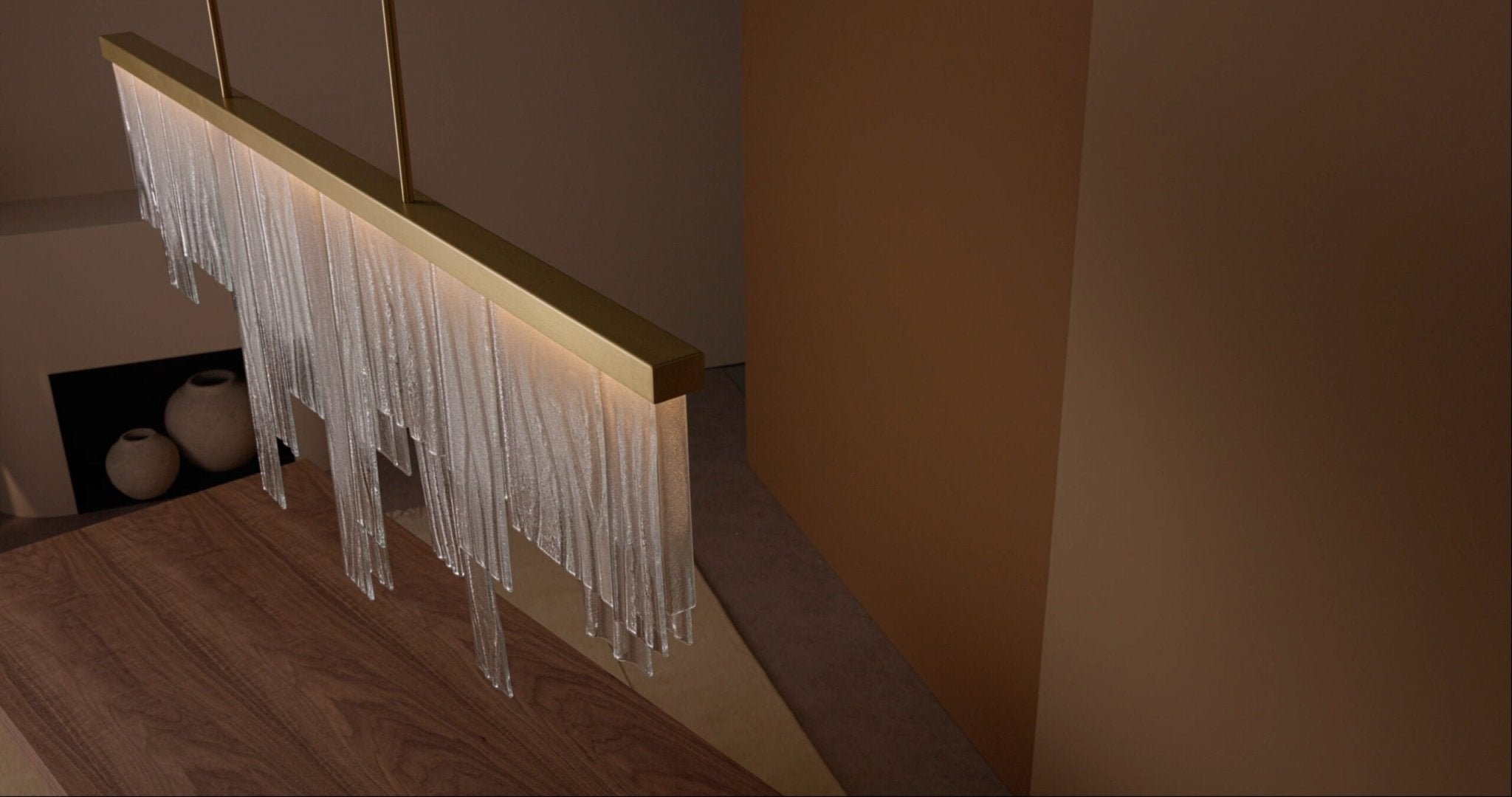 CTO Lighting - Cascata Long Chandelier (Ceiling Rose) - EB London