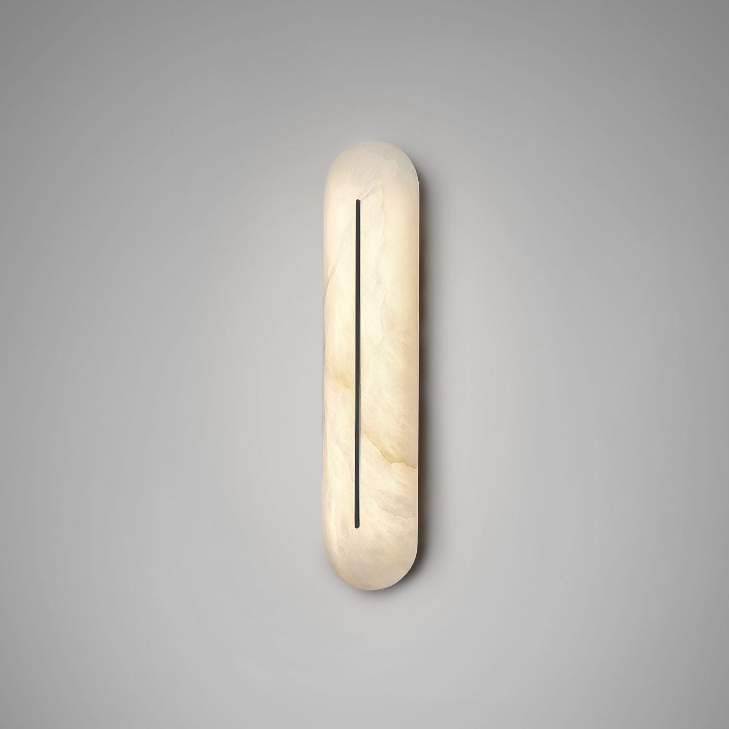 CTO Lighting - Hepworth Wall Light - Honed Alabaster with Bronze & Satin Brass or Polished Nickel - EB London