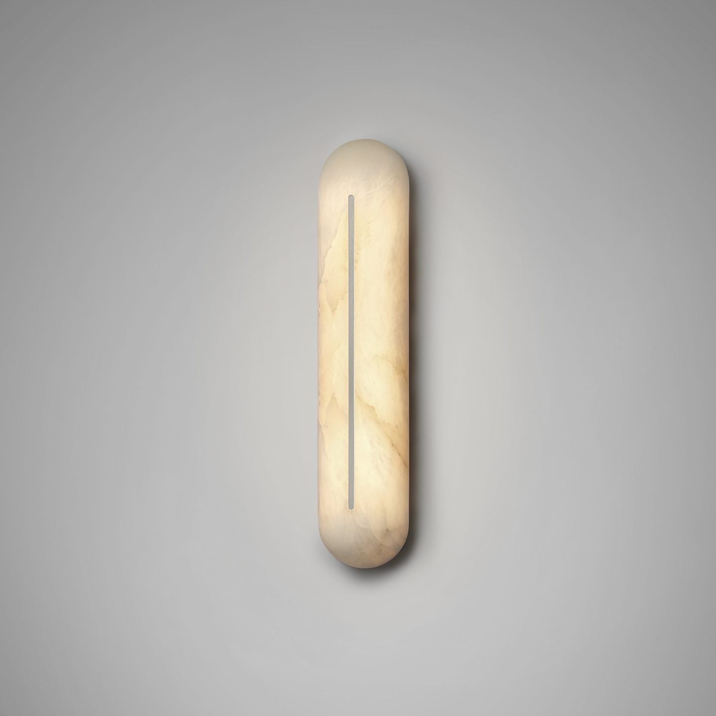 CTO Lighting - Hepworth Wall Light - Honed Alabaster with Bronze & Satin Brass or Polished Nickel - EB London