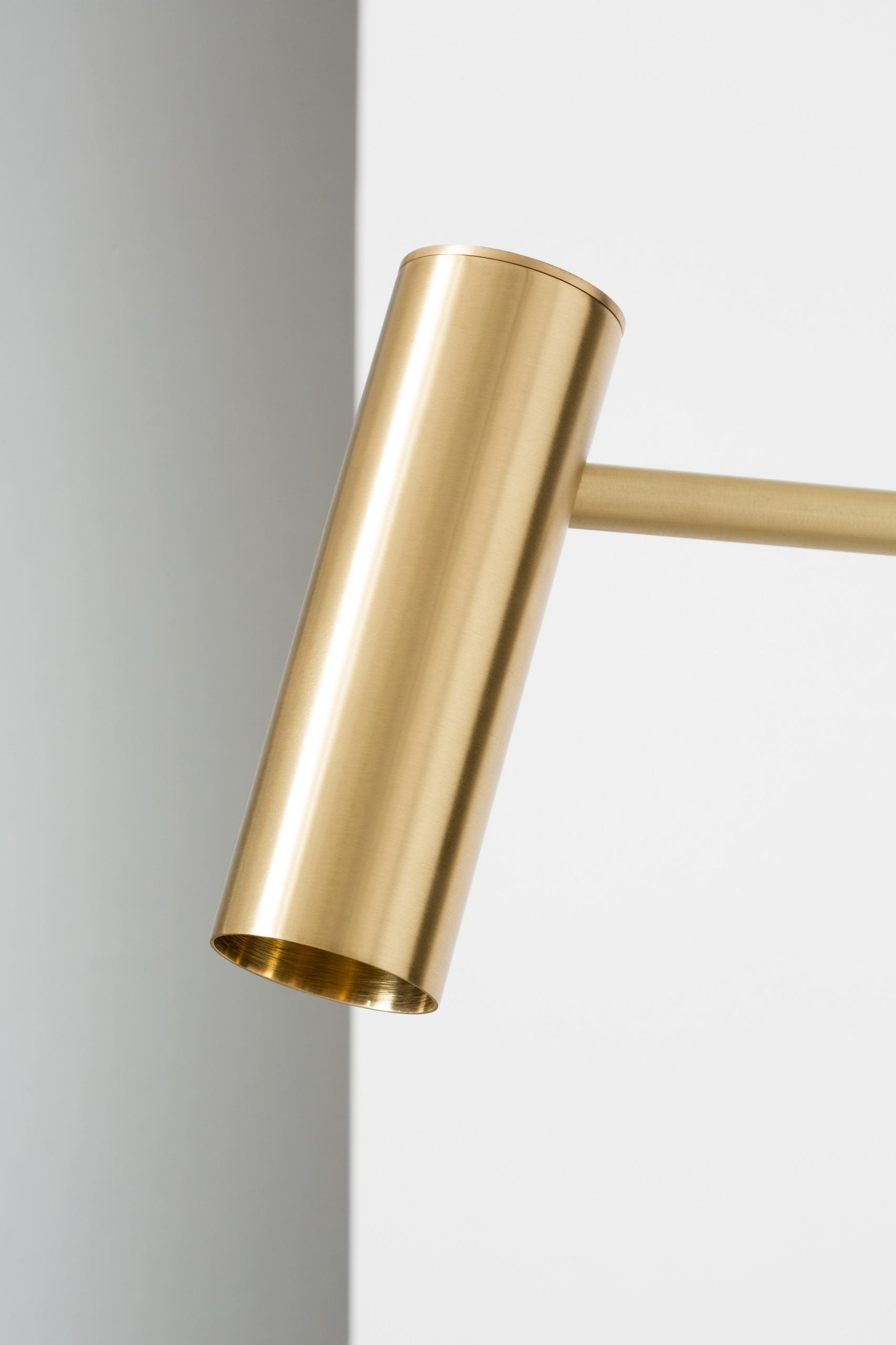 CTO Lighting - Heron Floor Light - Satin Brass and Bronze - EB London