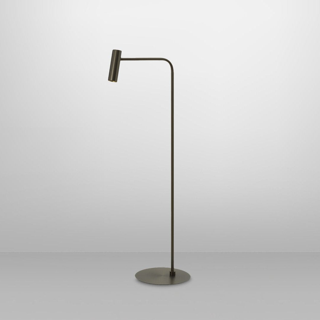CTO Lighting - Heron Floor Light - Satin Brass and Bronze - EB London