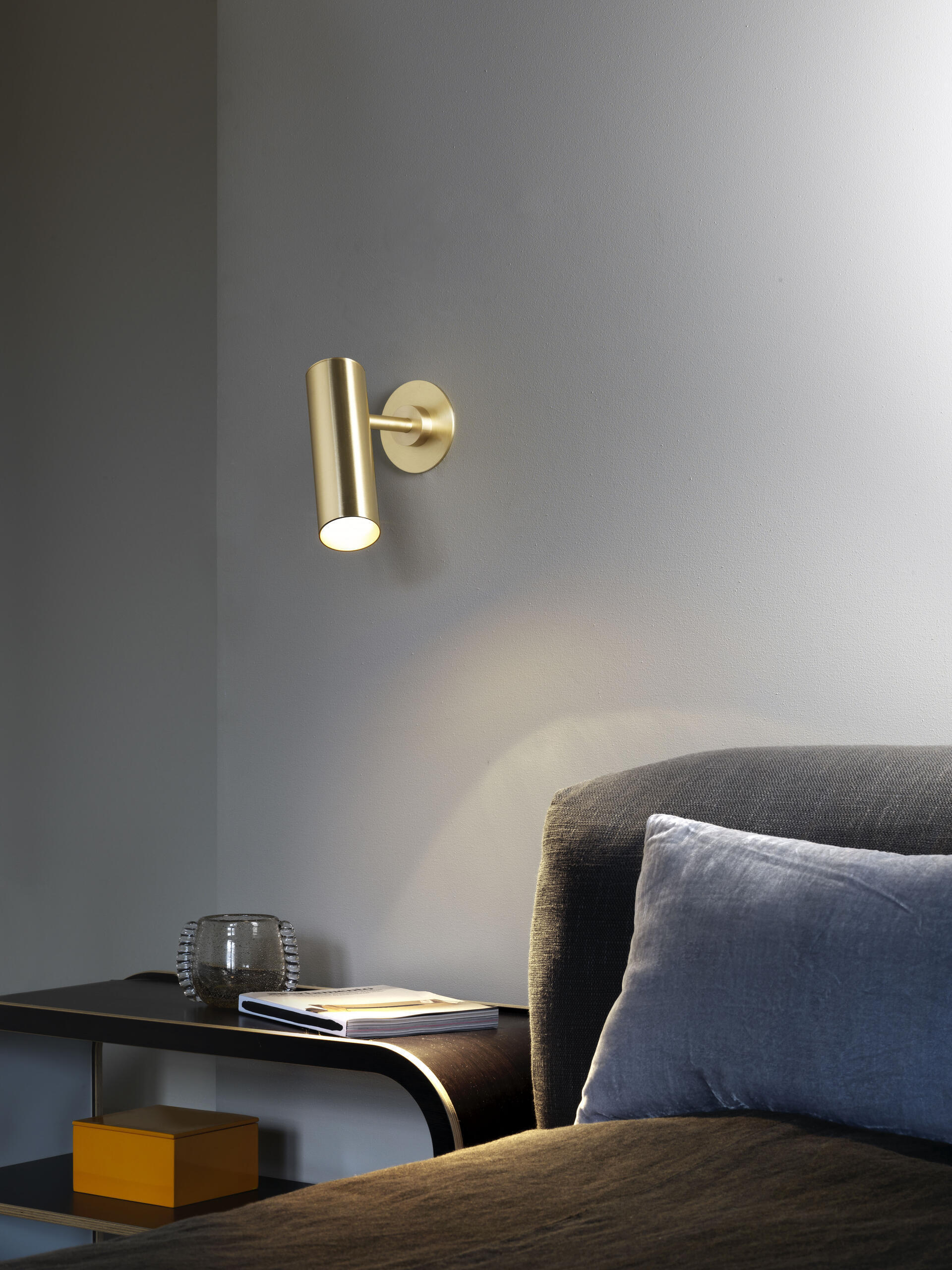 CTO Lighting - Heron Wall Light - Satin Brass and Bronze - EB London