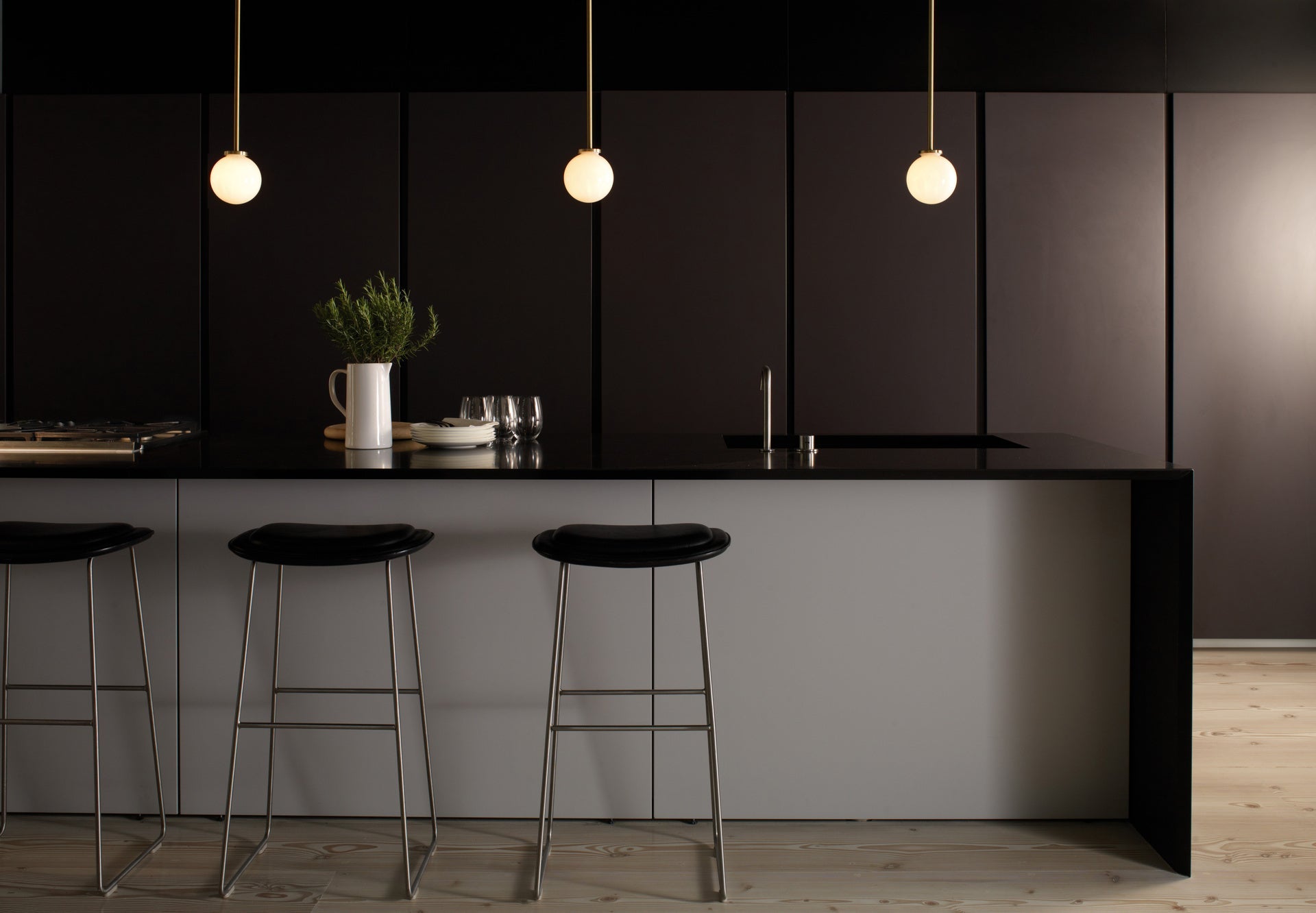 CTO Lighting - Mezzo Pendant Light (Ceiling Rose) - EB London