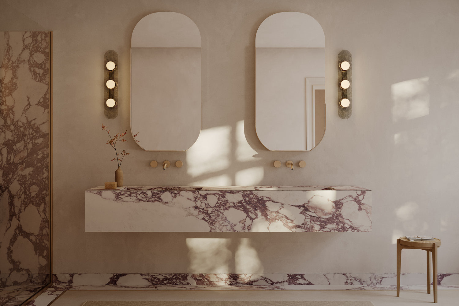 CTO Lighting - Modulo Wall Light - Smoked Glass with Metal Framework - EB London