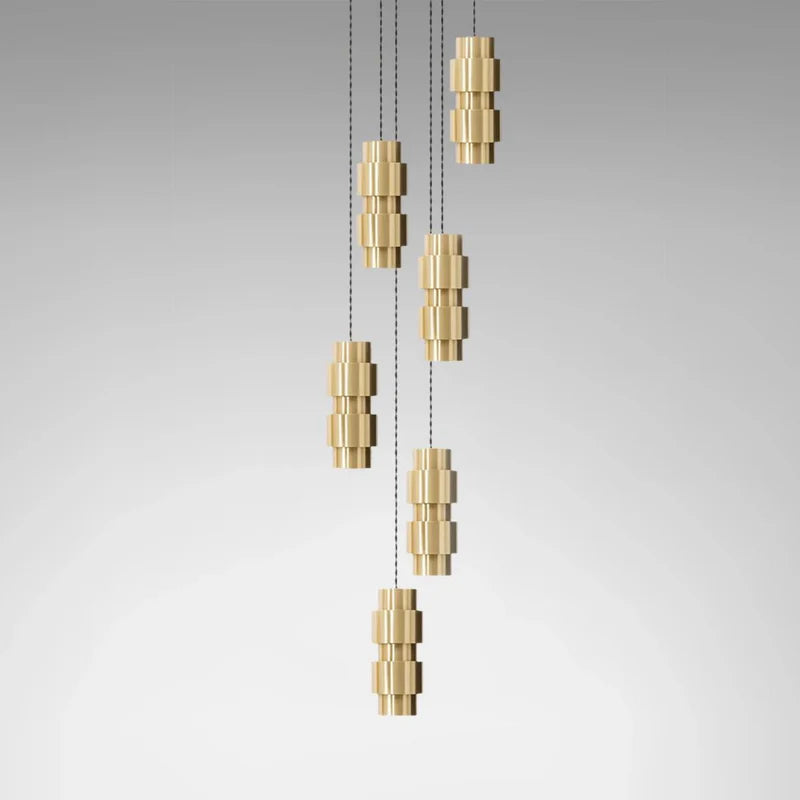CTO Lighting - Ring Cluster Round Pendant Light | EB London