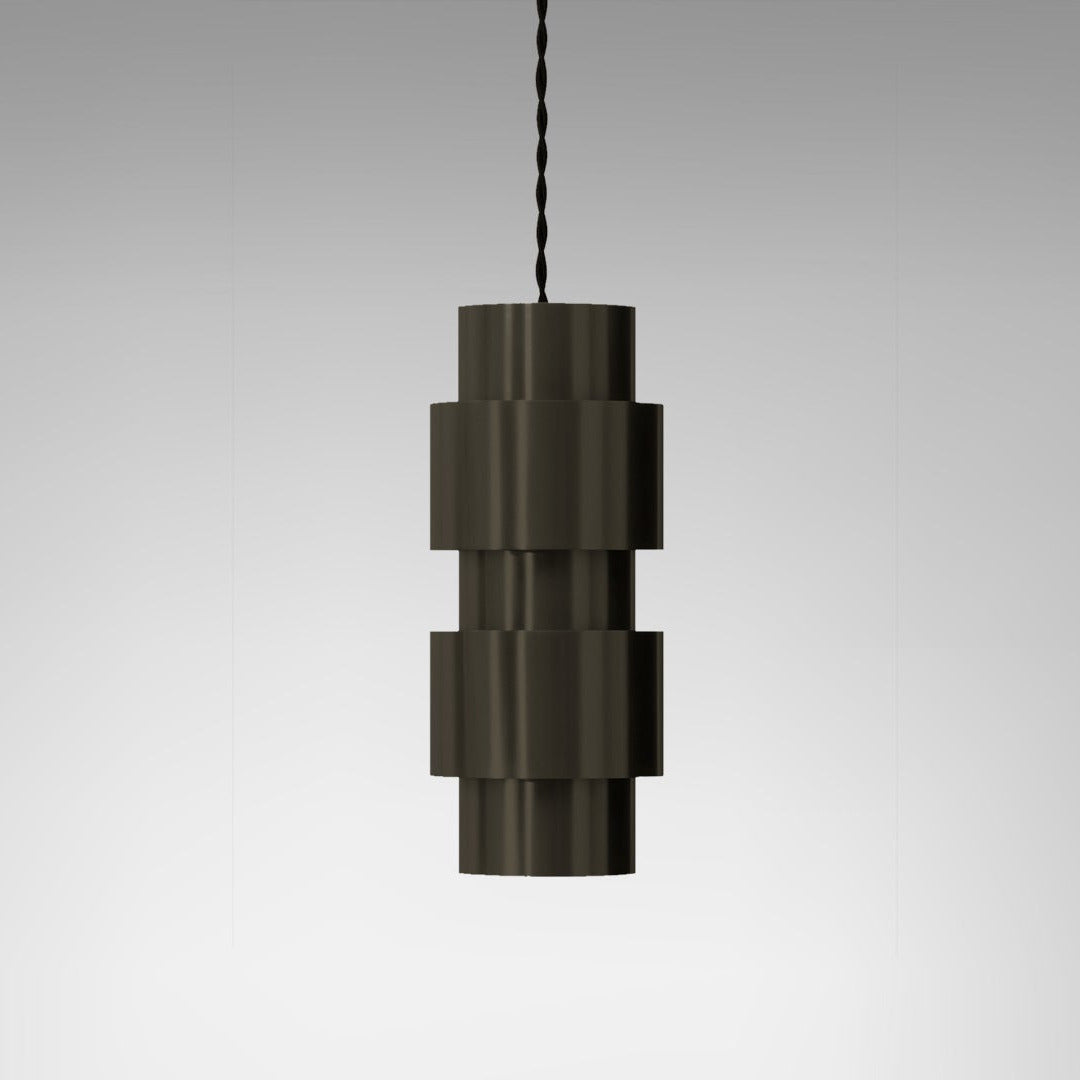 CTO Lighting - Ring Pendant Light - Satin Brass and Bronze - EB London