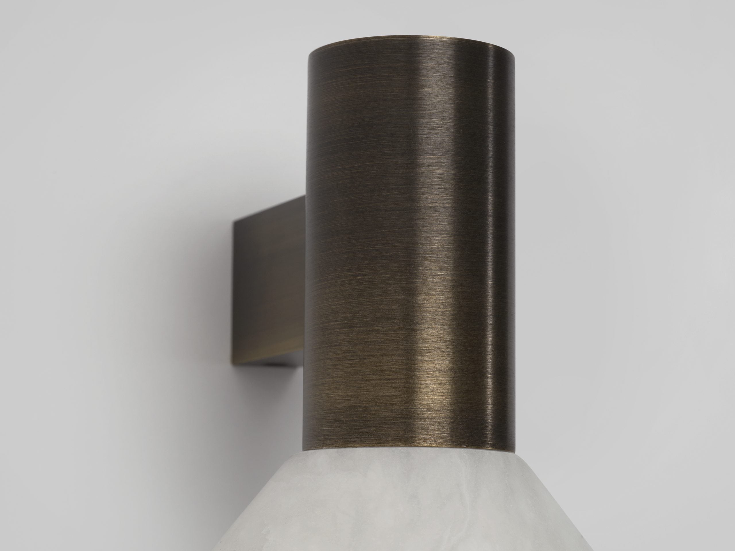 CTO Lighting - Torres Wall Light - Polished Nickel, Bronze and Alabaster - EB London